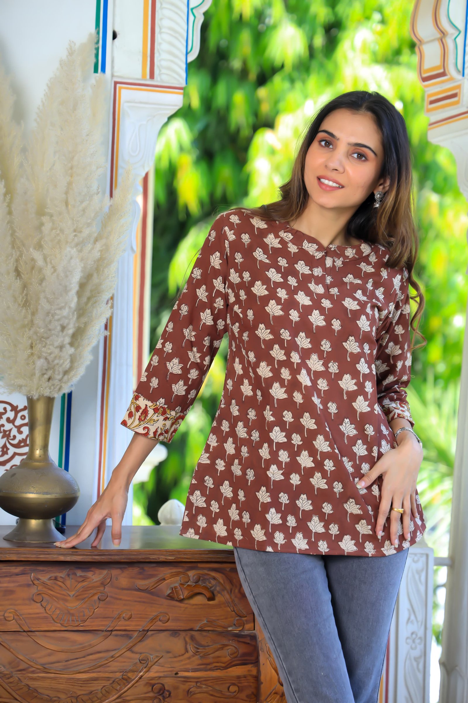 Cotton Printed Top