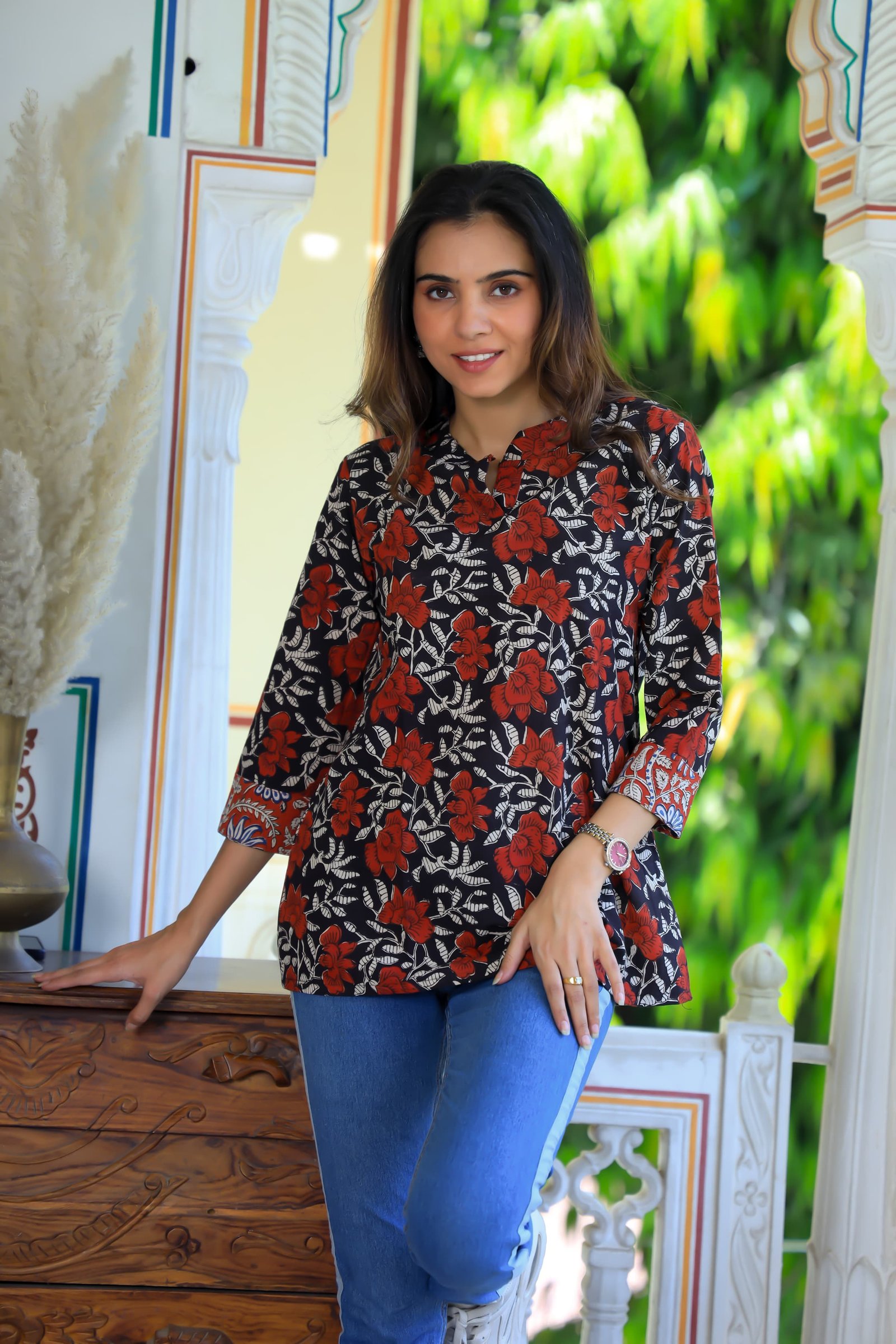 Cotton Printed Top