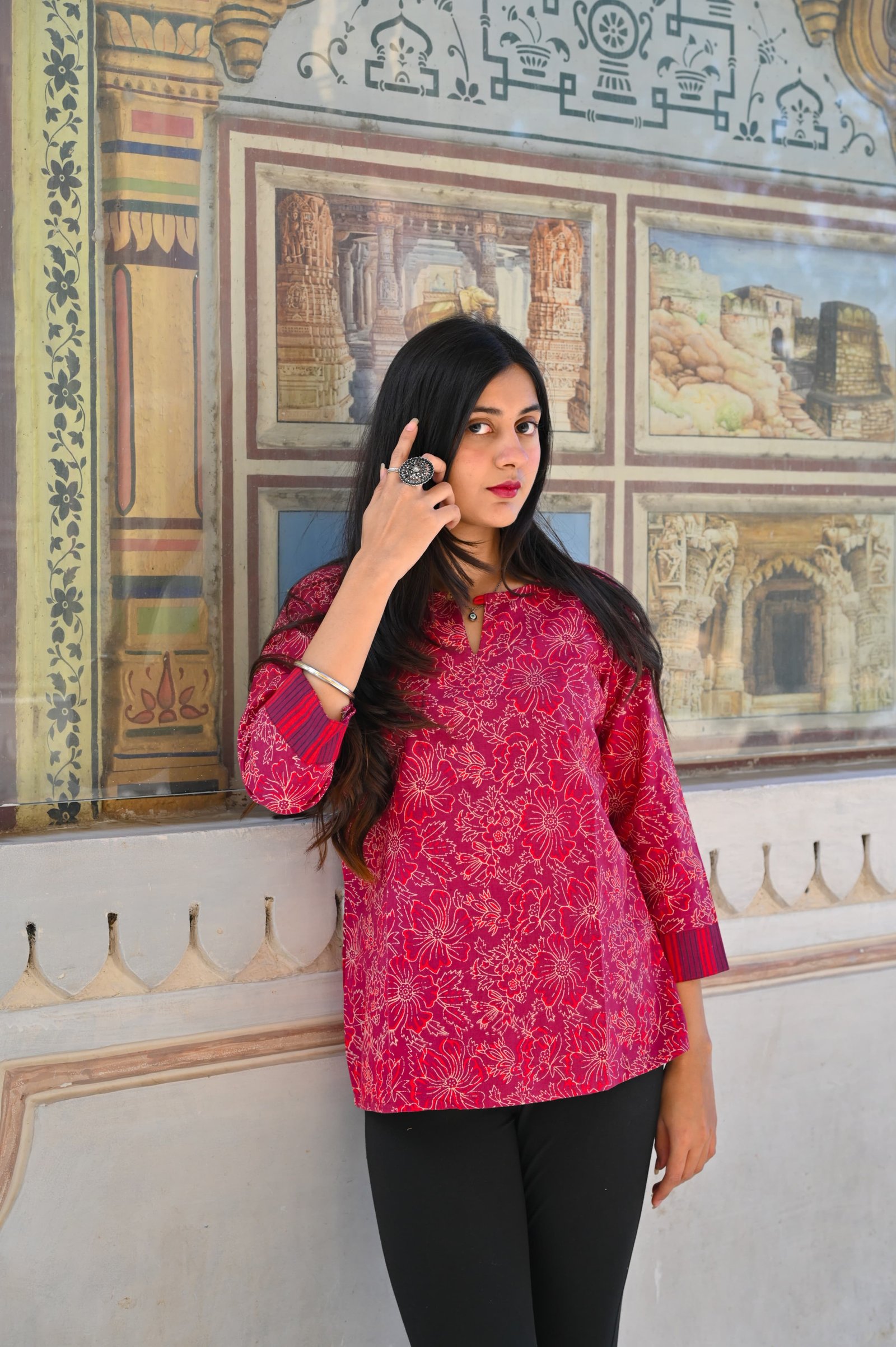 Cotton Printed Top