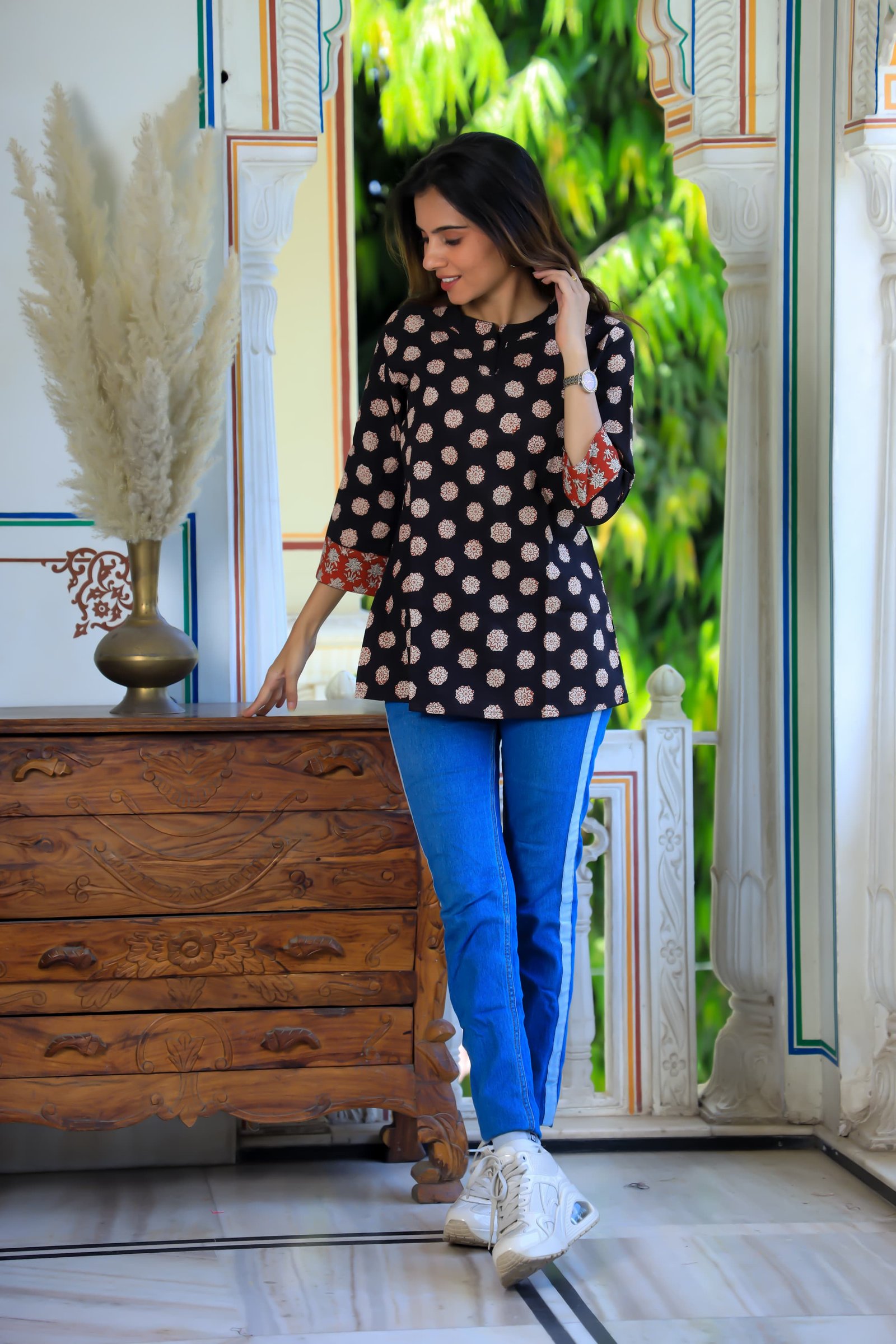 Cotton Printed Top