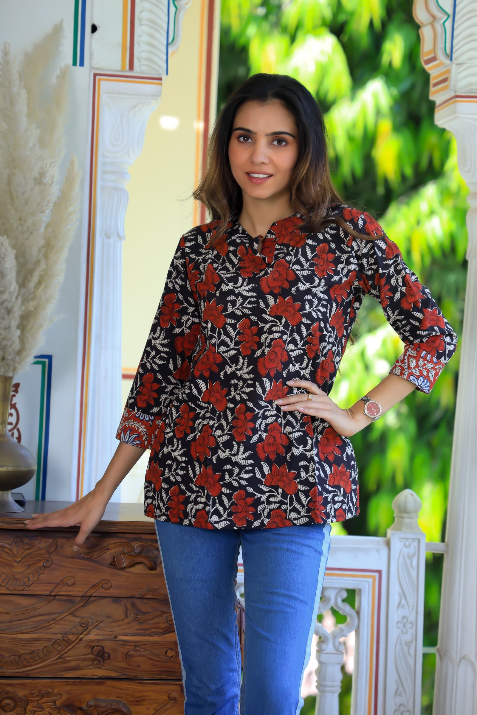 Cotton Printed Top