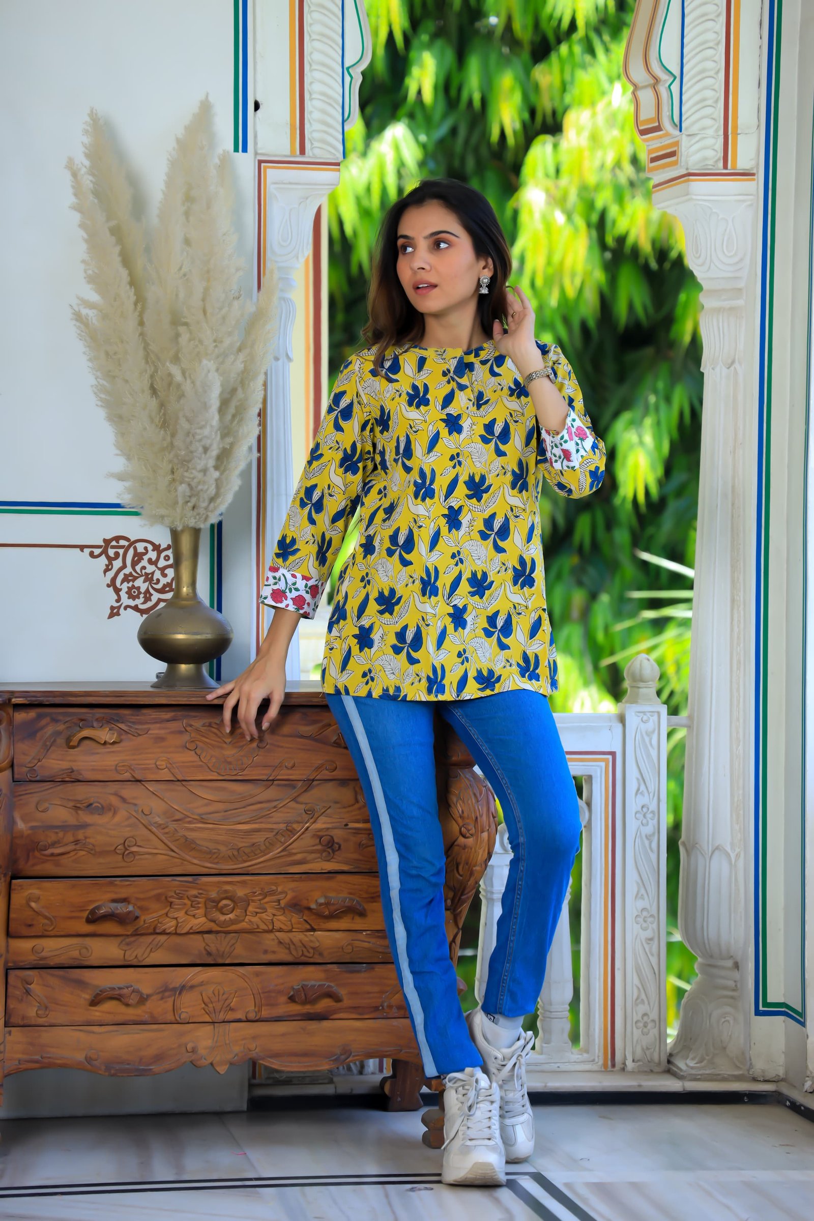 Cotton Printed Top