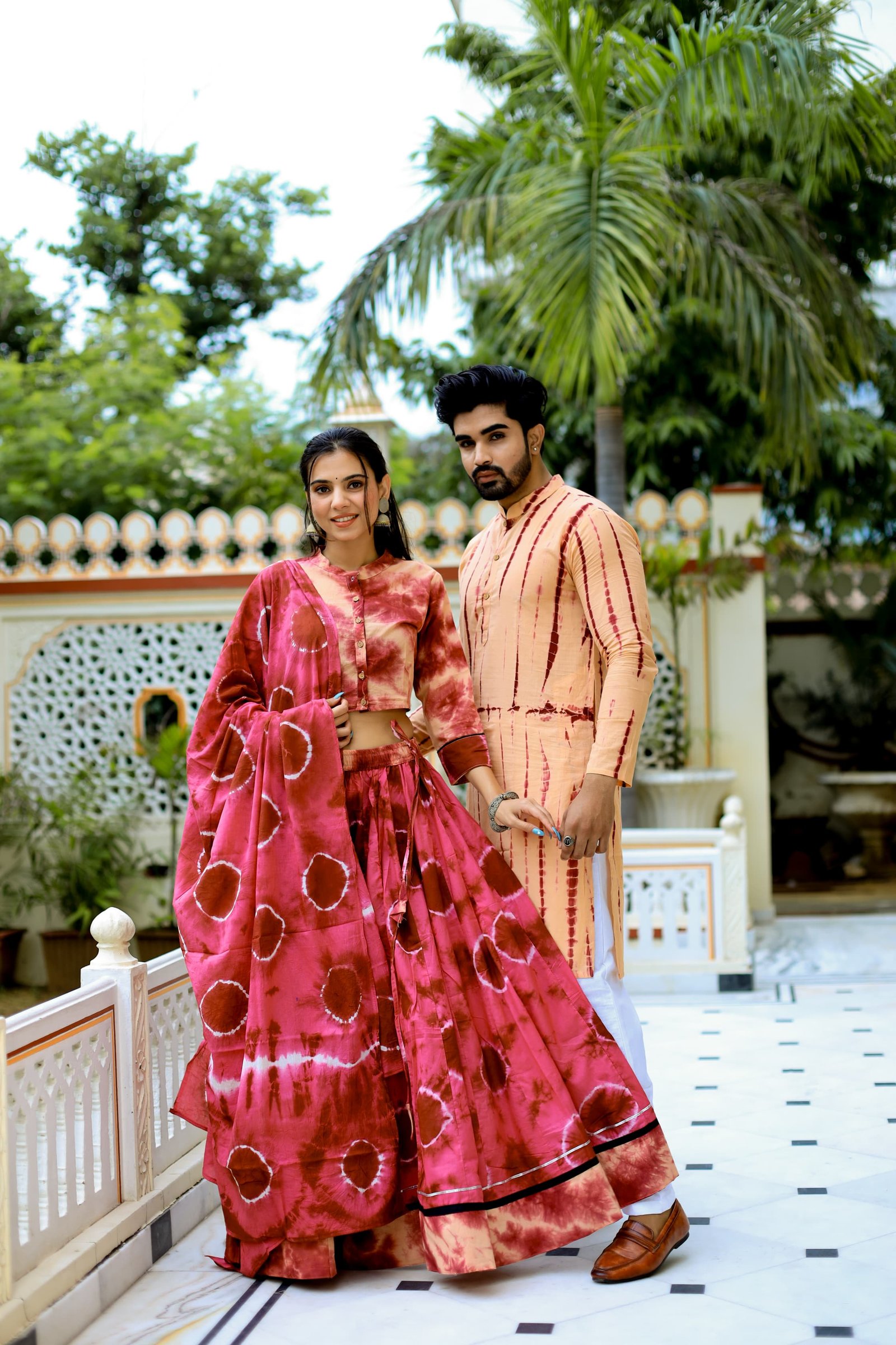 Cotton Printed Couple Combo Set