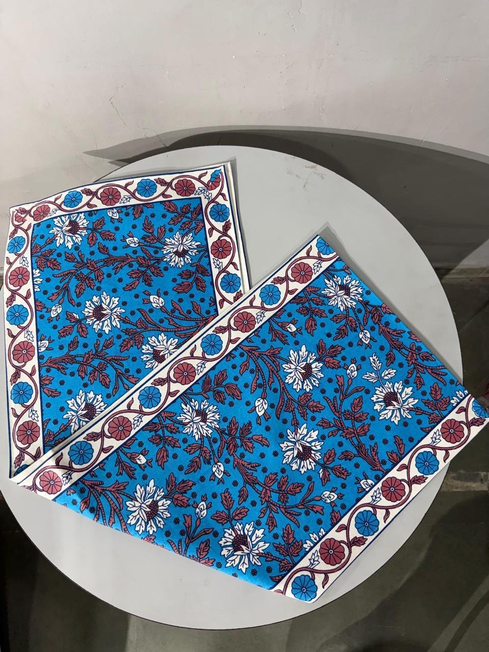 Cotton Canvas Printed Table Runner