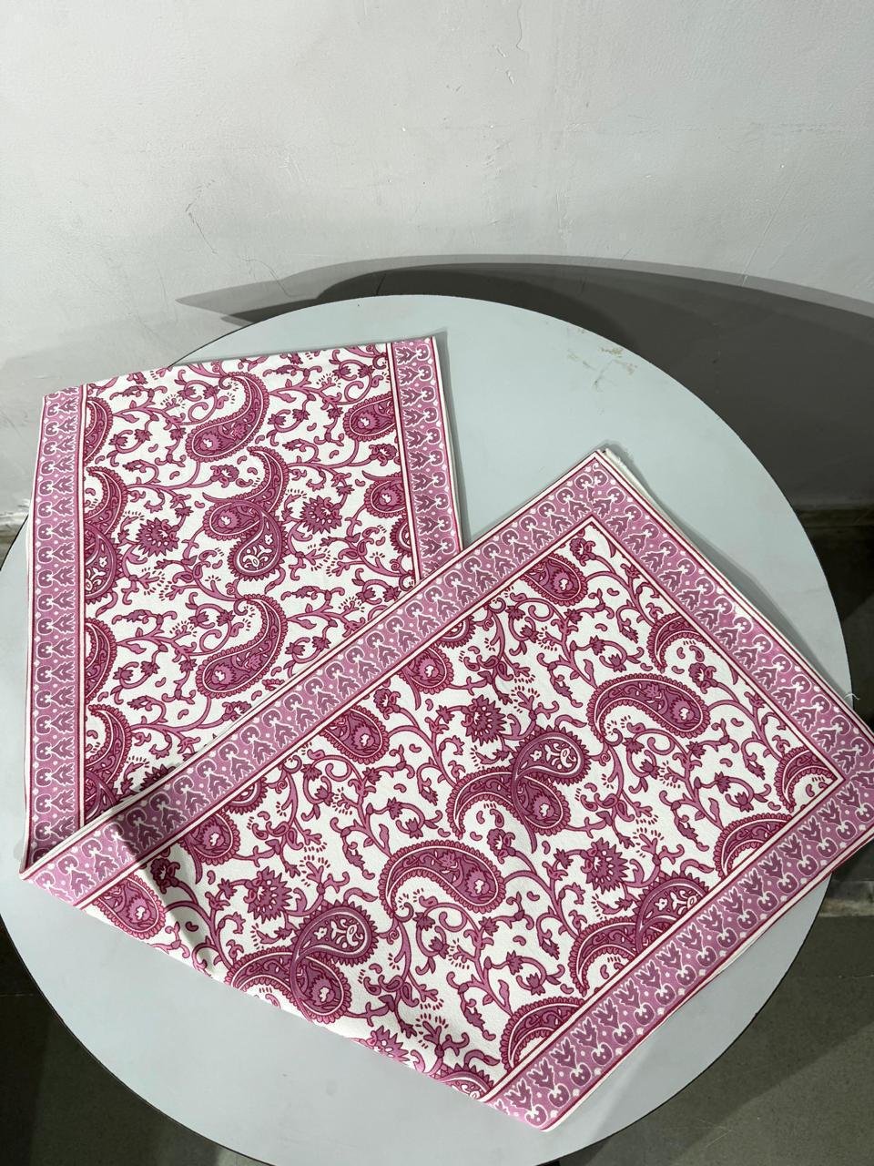 Cotton Canvas Printed Table Runner