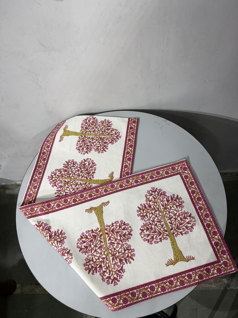 Cotton Canvas Printed Table Runner