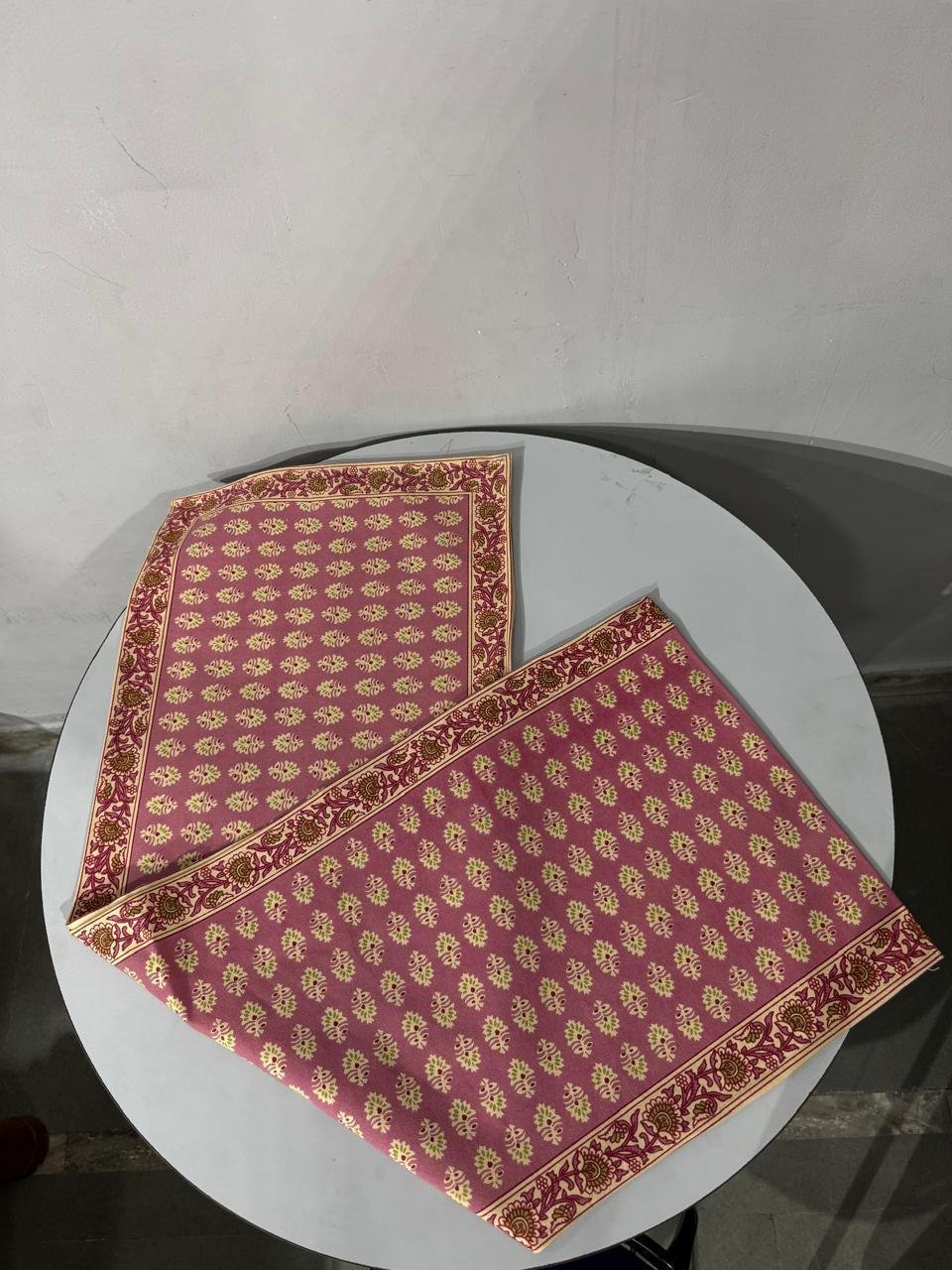 Cotton Canvas Printed Table Runner
