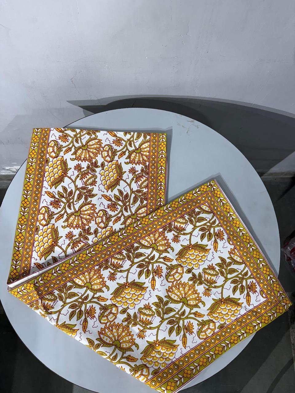 Cotton Canvas Printed Table Runner