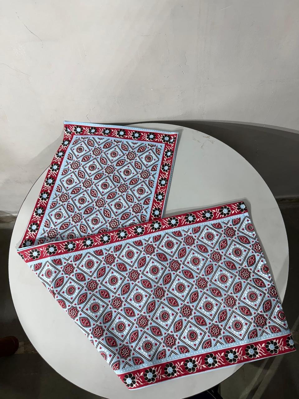Cotton Canvas Printed Table Runner