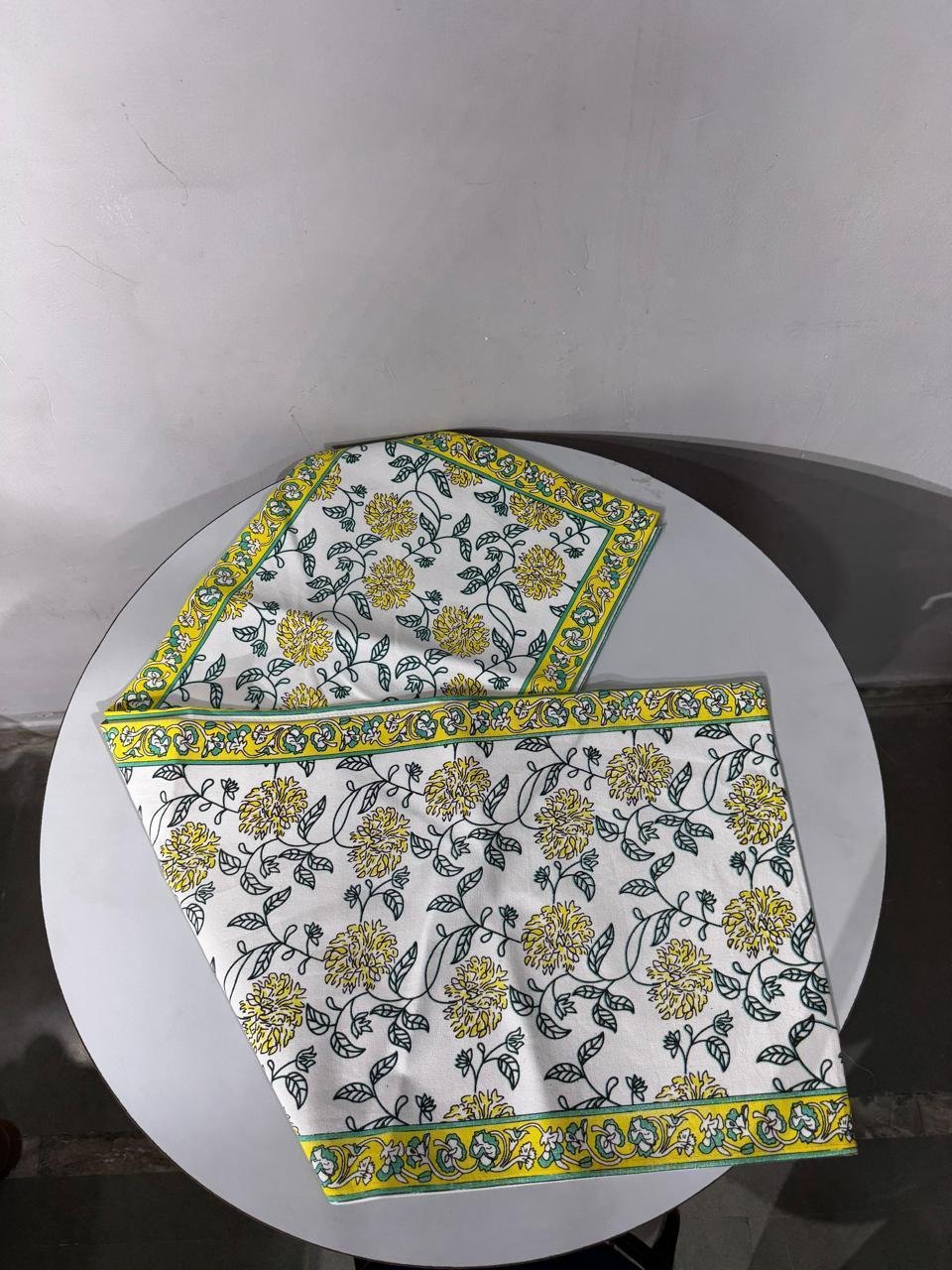 Cotton Canvas Printed Table Runner