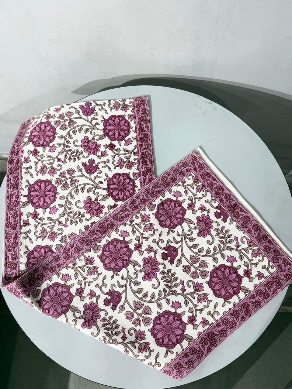 Cotton Canvas Printed Table Runner