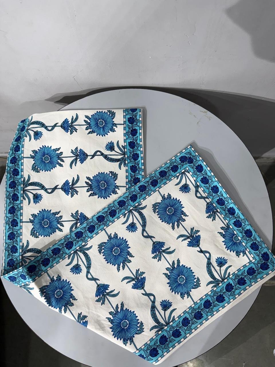 Cotton Canvas Printed Table Runner