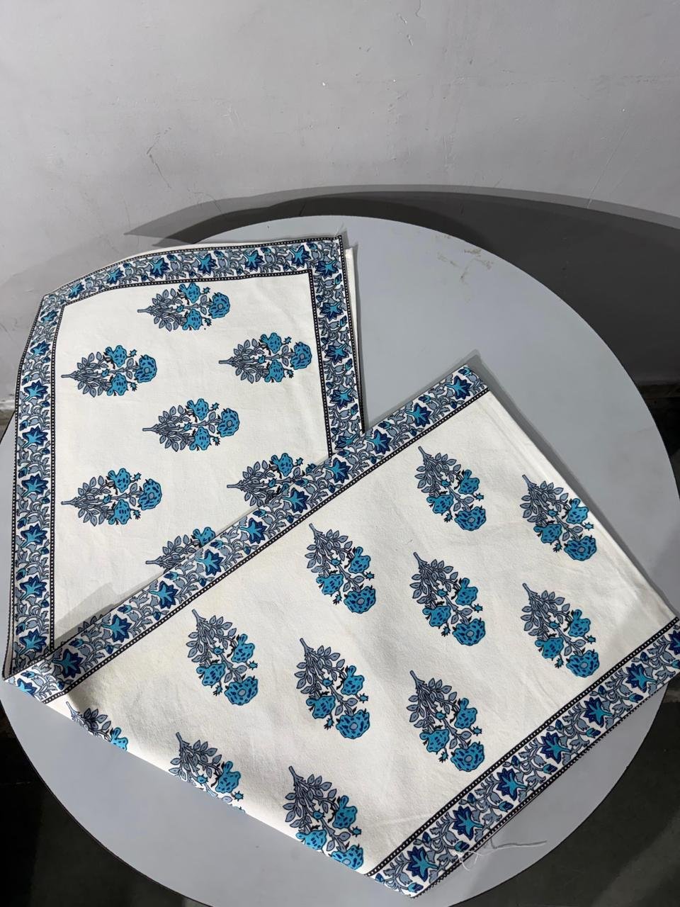 Cotton Canvas Printed Table Runner