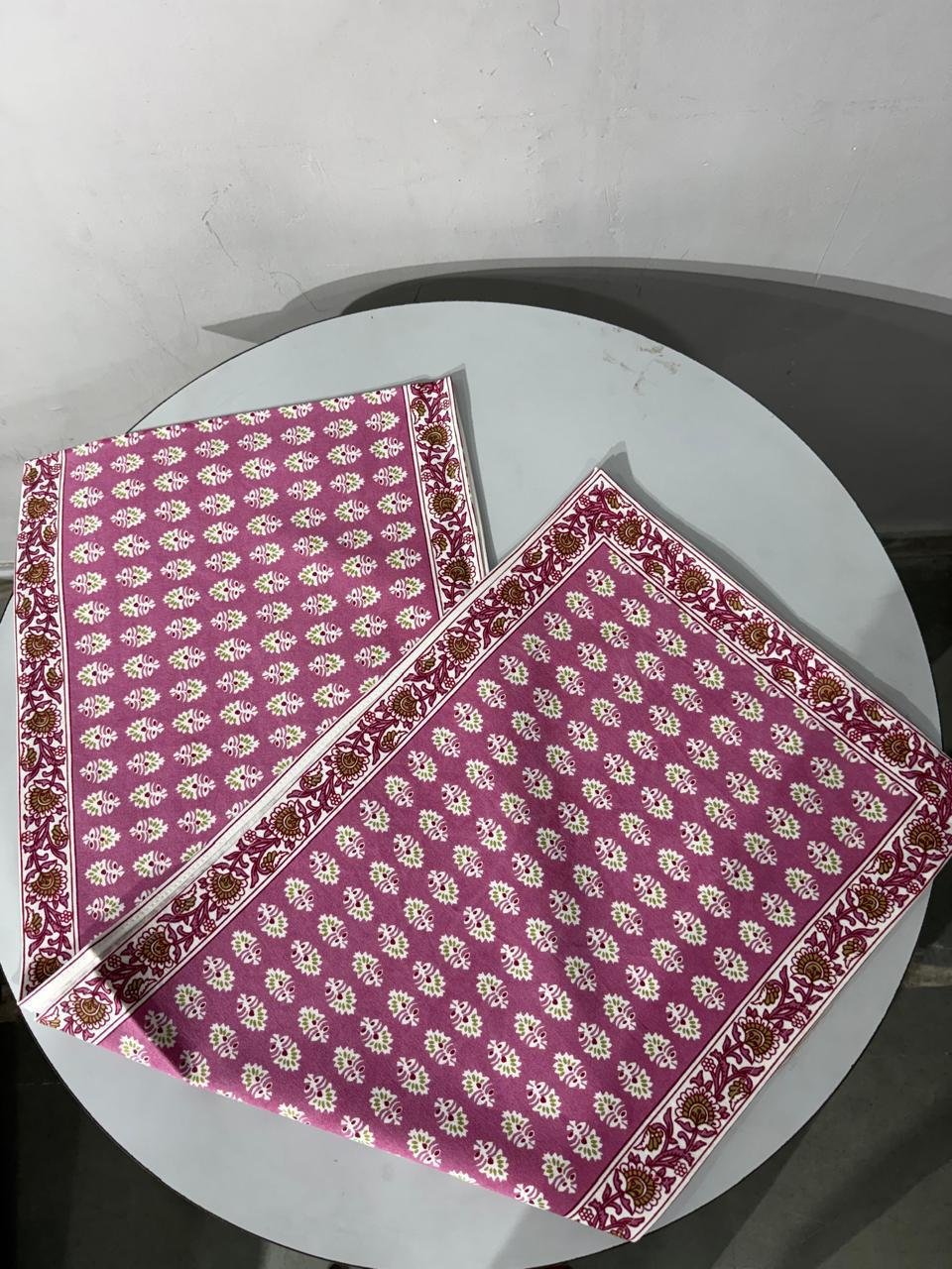 Cotton Canvas Printed Table Runner