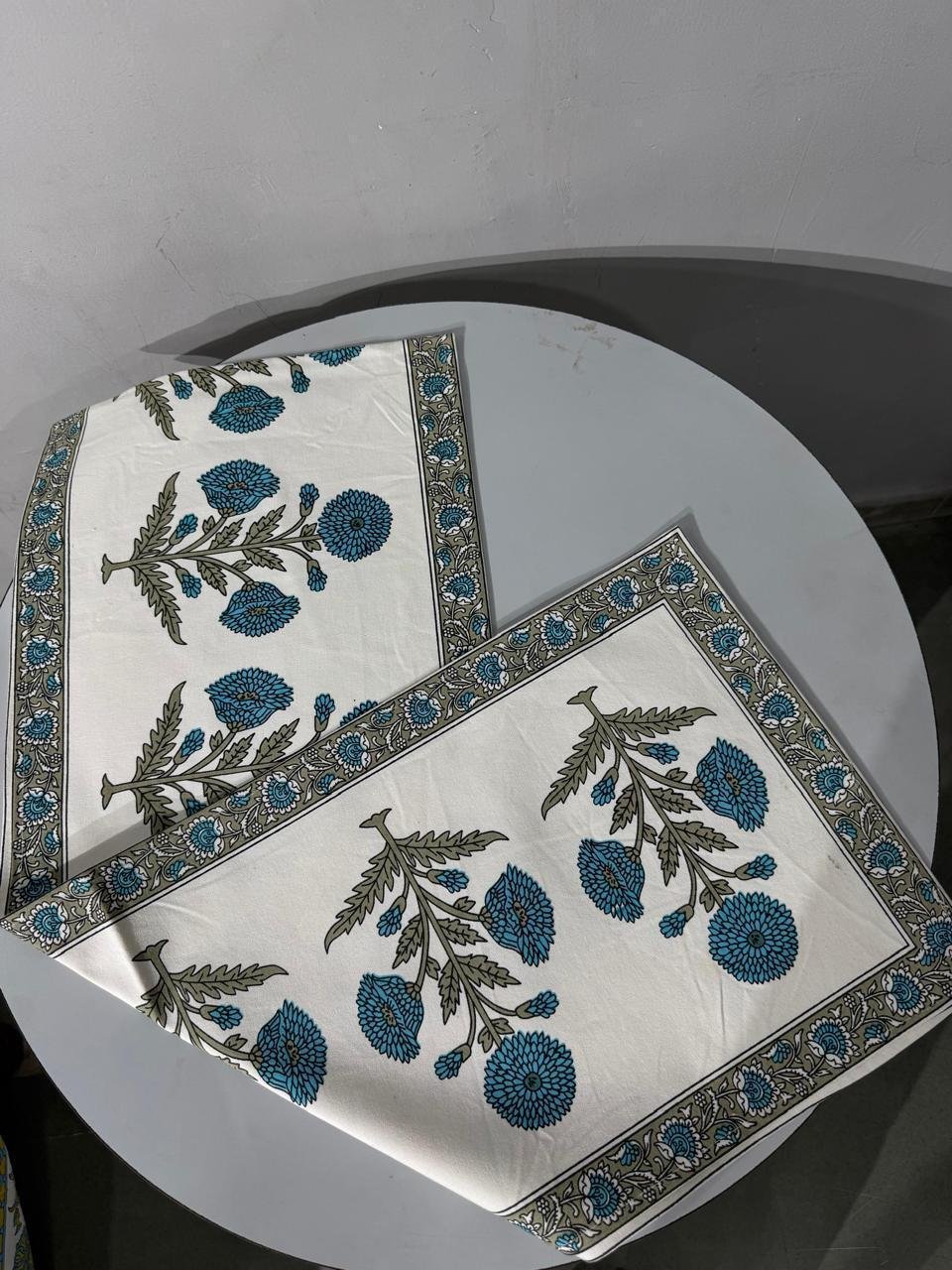 Cotton Canvas Printed Table Runner