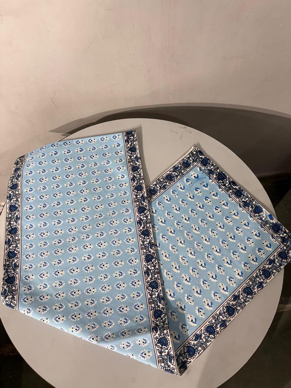 Cotton Canvas Printed Table Runner