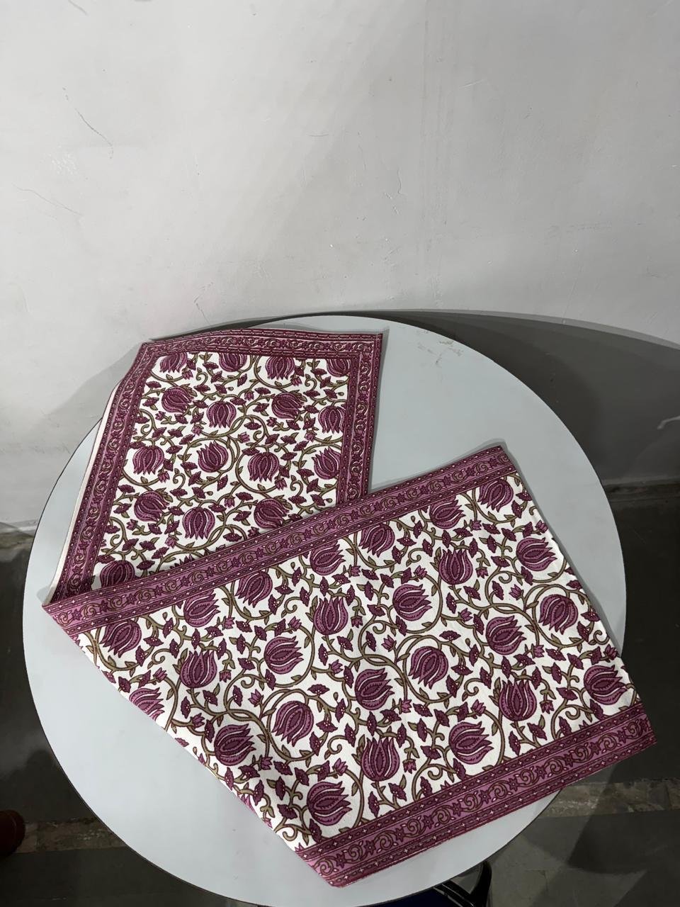 Cotton Canvas Printed Table Runner