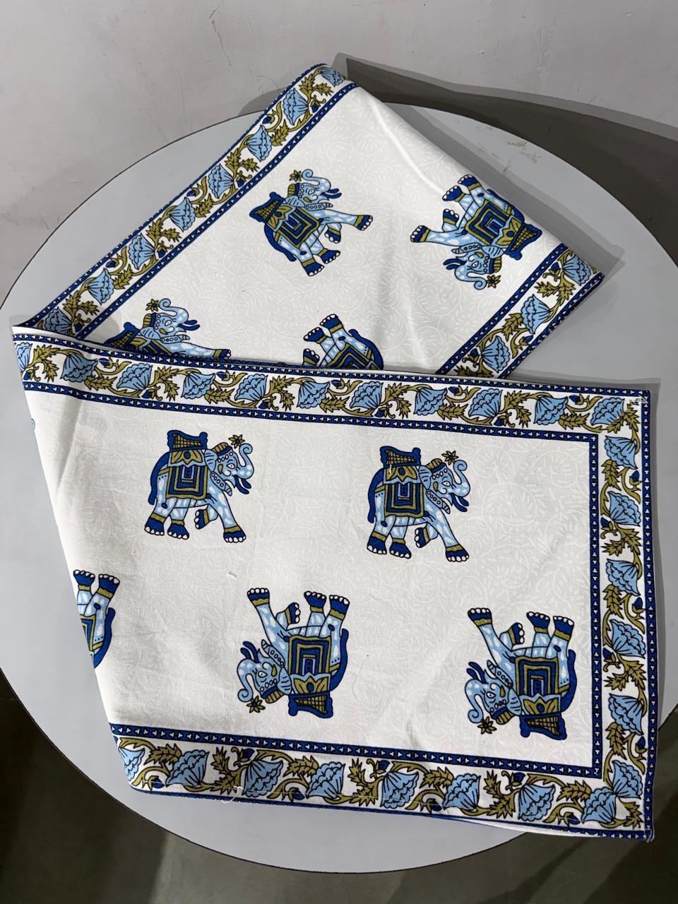 Cotton Canvas Printed Table Runner