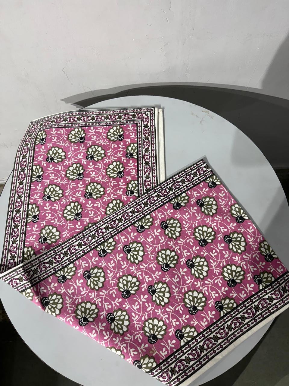 Cotton Canvas Printed Table Runner