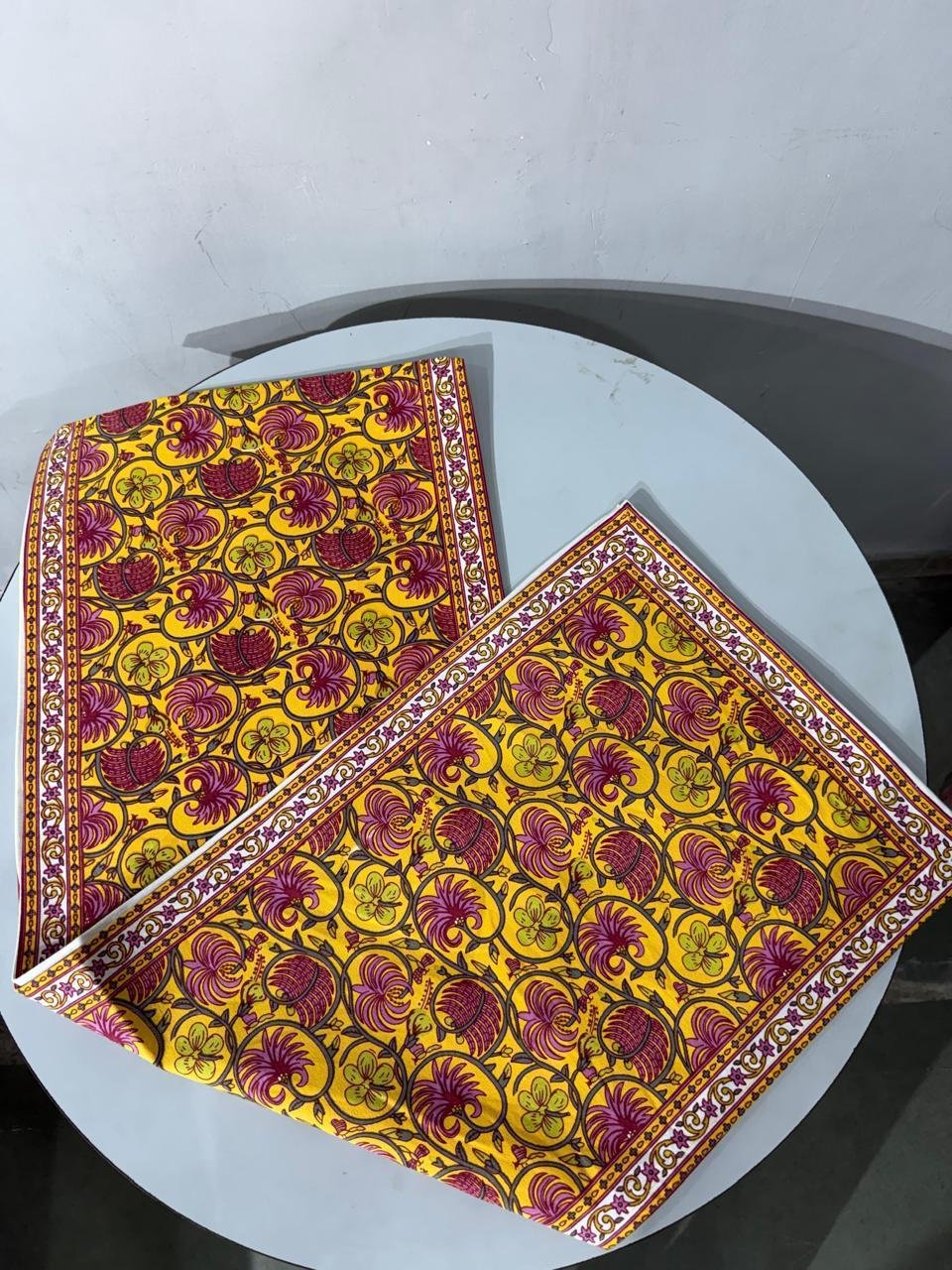 Cotton Canvas Printed Table Runner