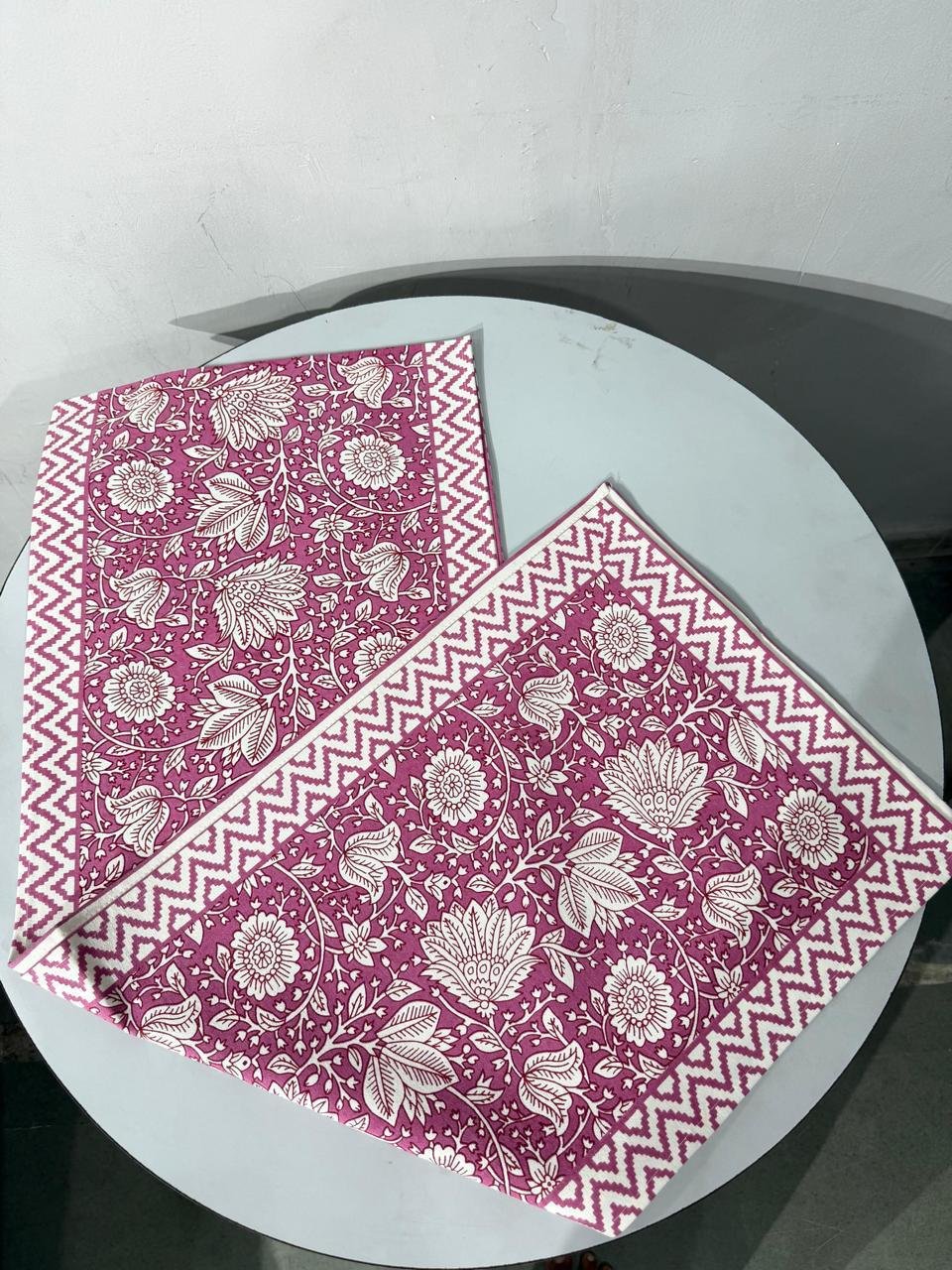 Cotton Canvas Printed Table Runner