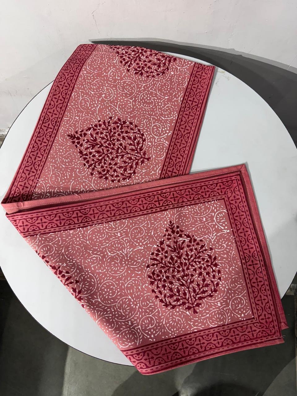 Cotton Canvas Printed Table Runner