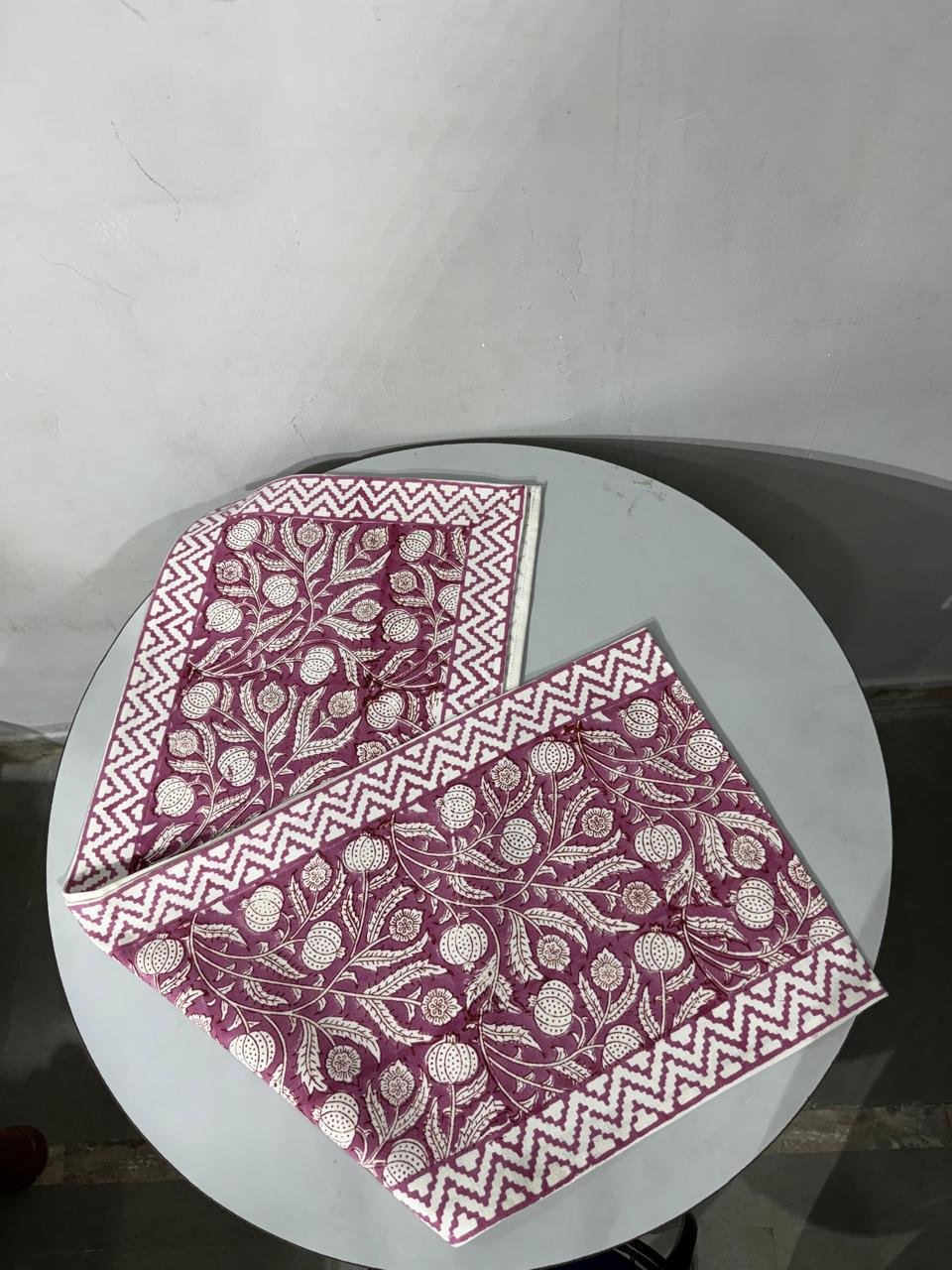 Cotton Canvas Printed Table Runner