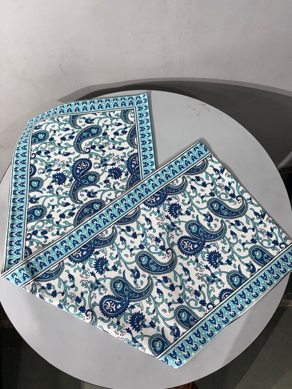 Cotton Canvas Printed Table Runner