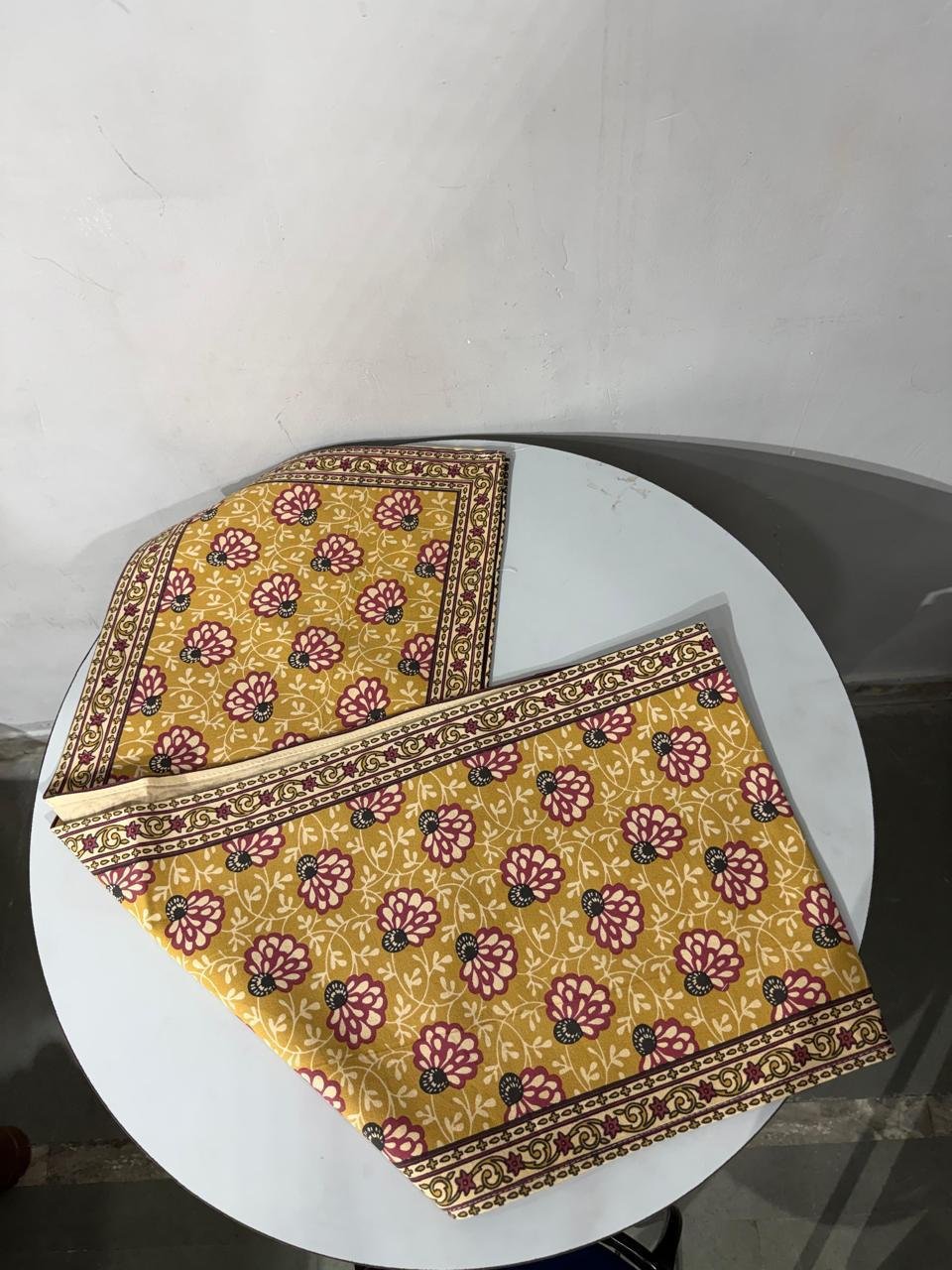 Cotton Canvas Printed Table Runner