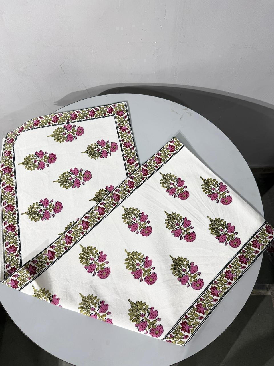 Cotton Canvas Printed Table Runner
