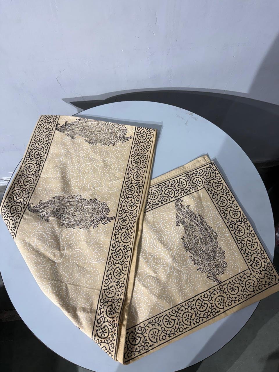 Cotton Canvas Printed Table Runner