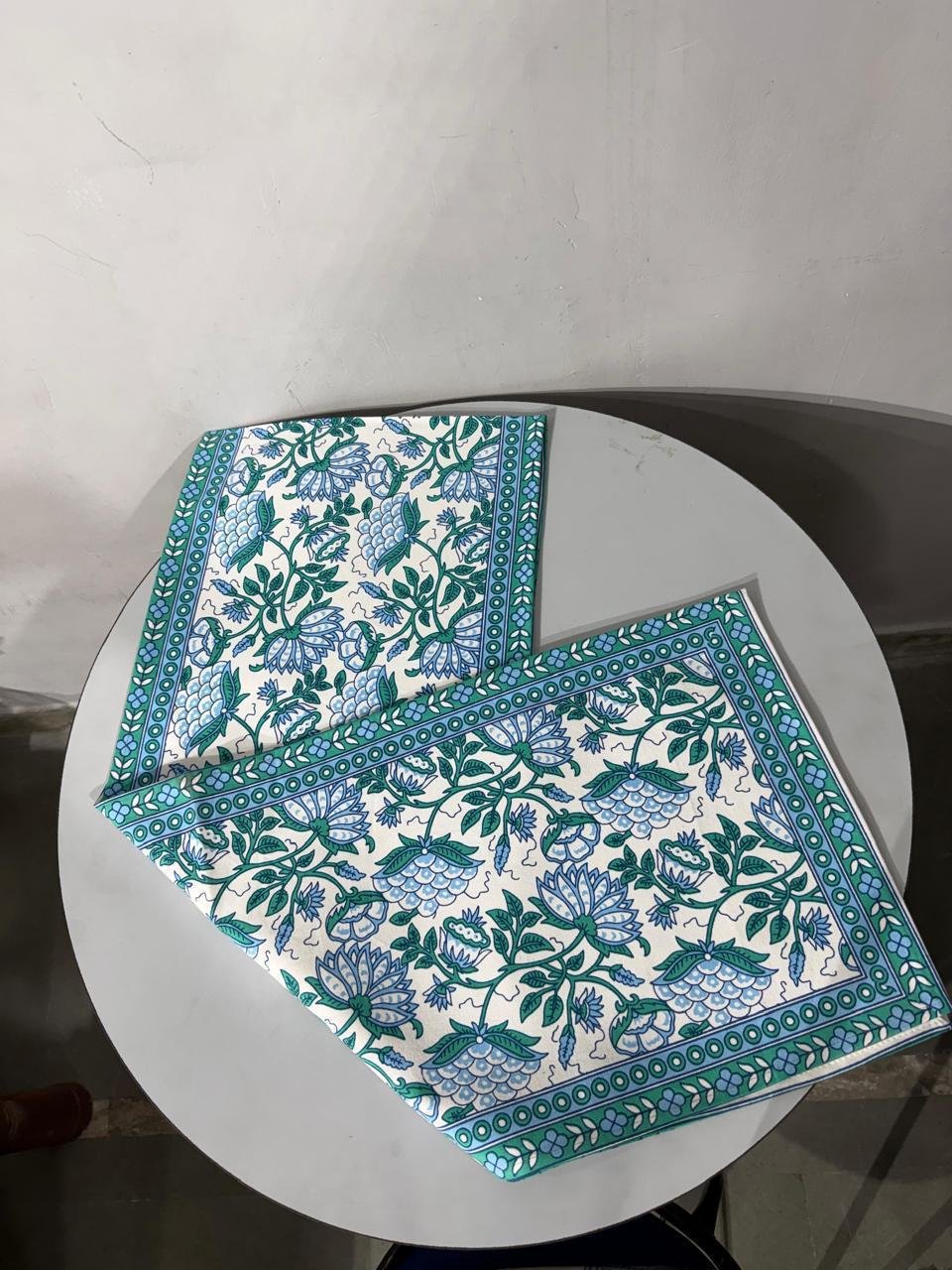 Cotton Canvas Printed Table Runner