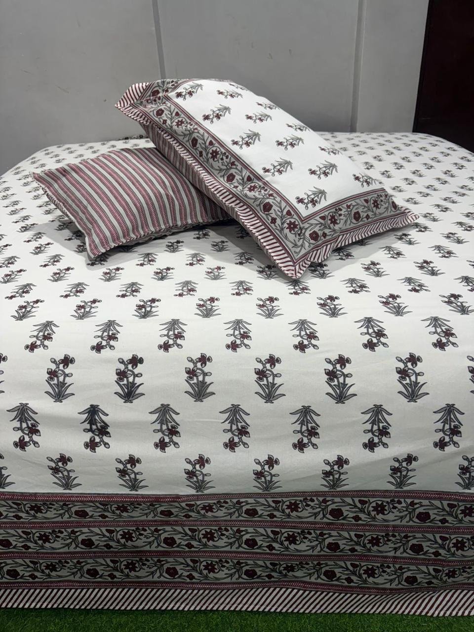 Cotton Printed King Size Bedsheet