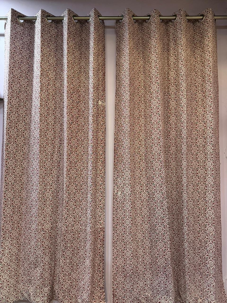 Cotton Printed Curtain