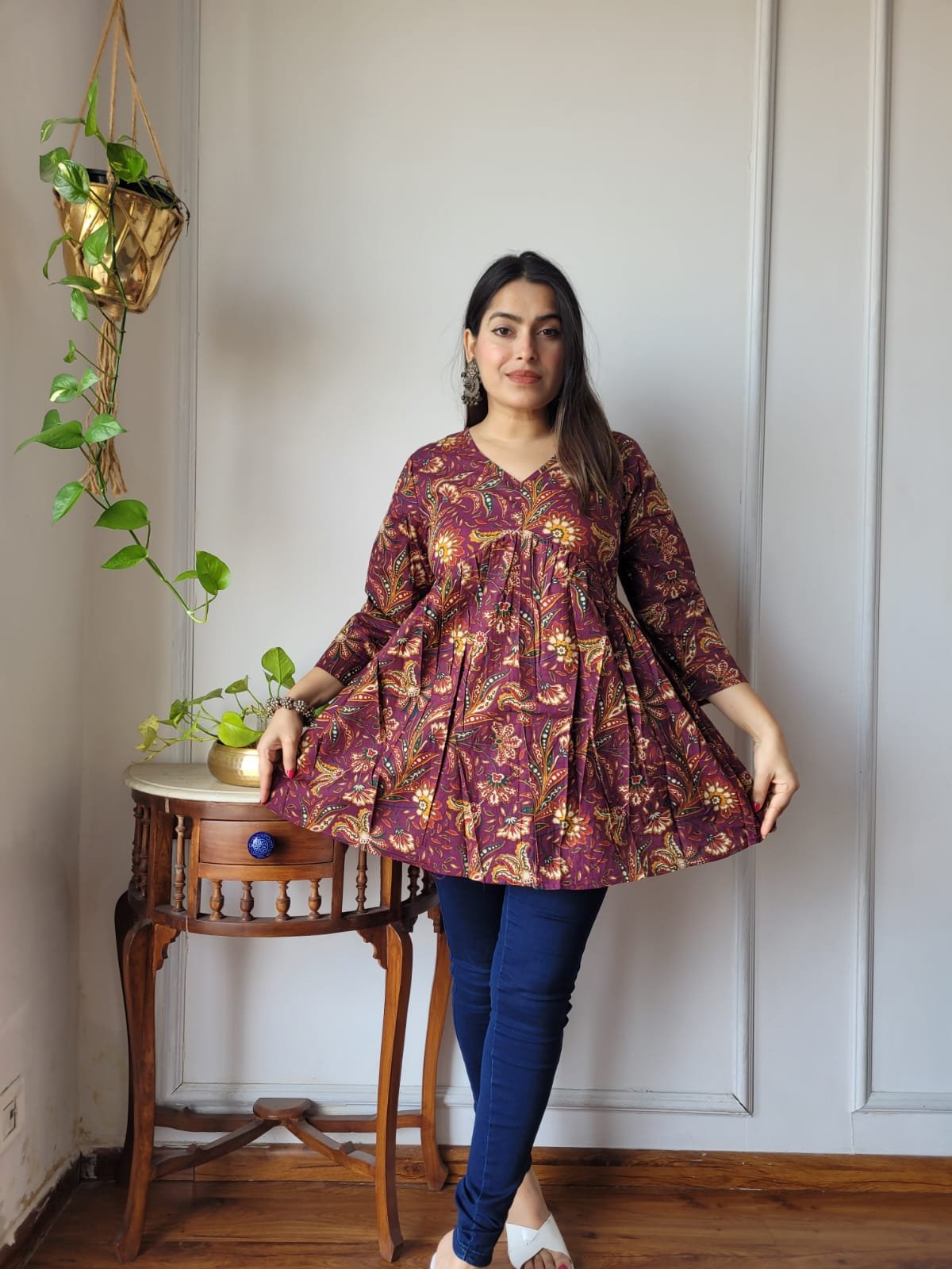 Cotton Printed Top