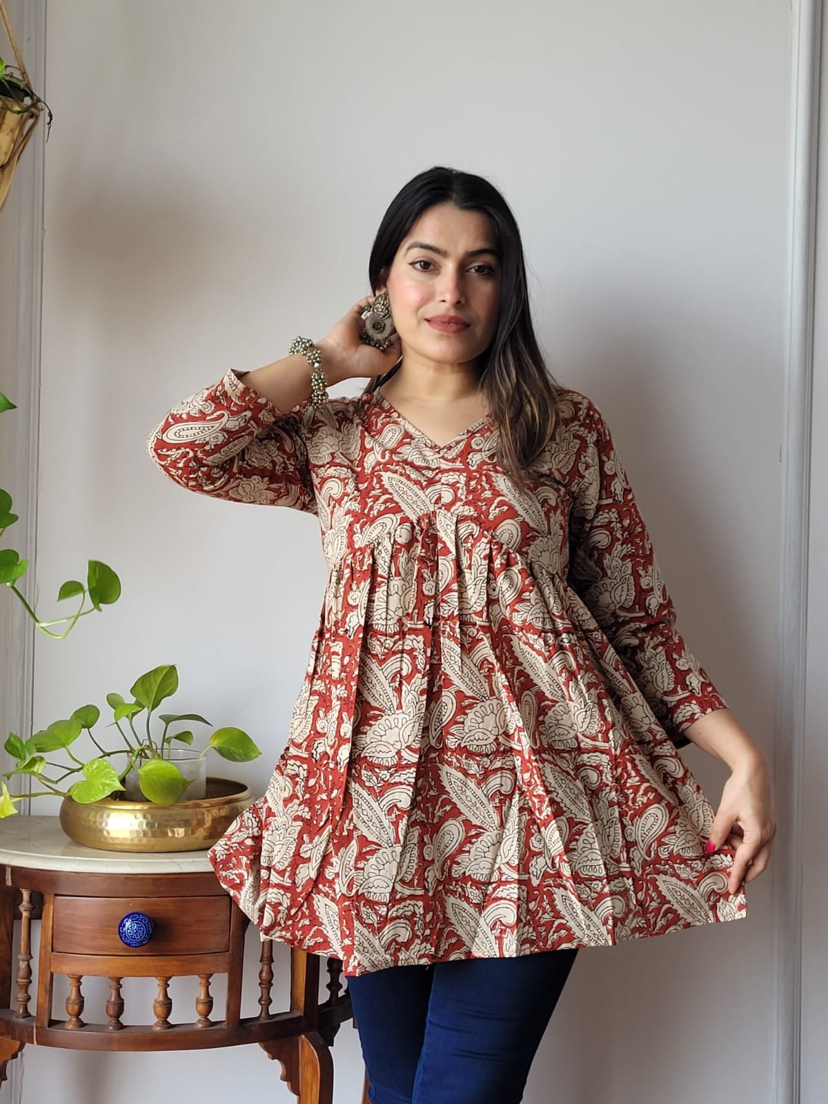 Cotton Printed Top