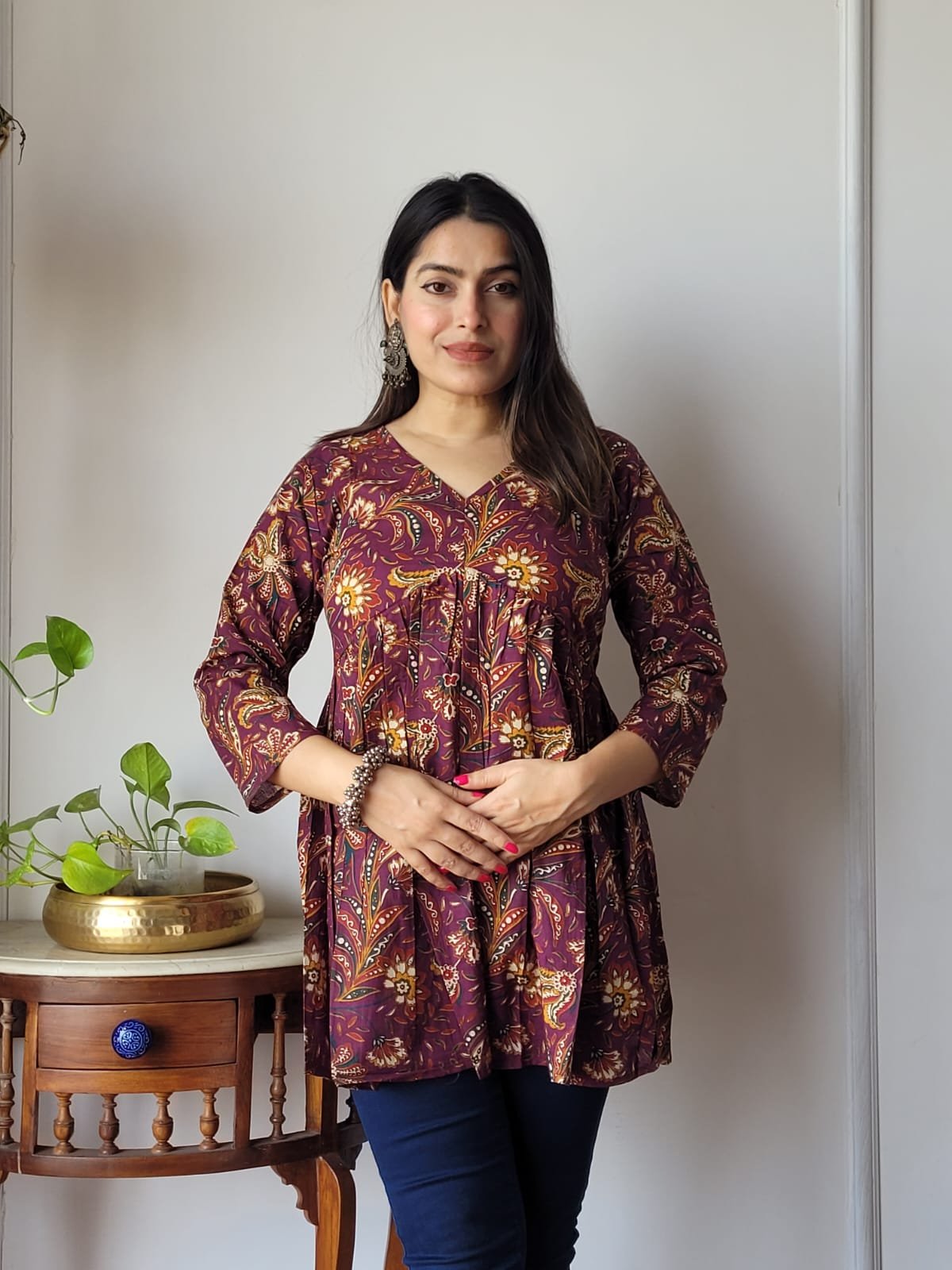 Cotton Printed Top