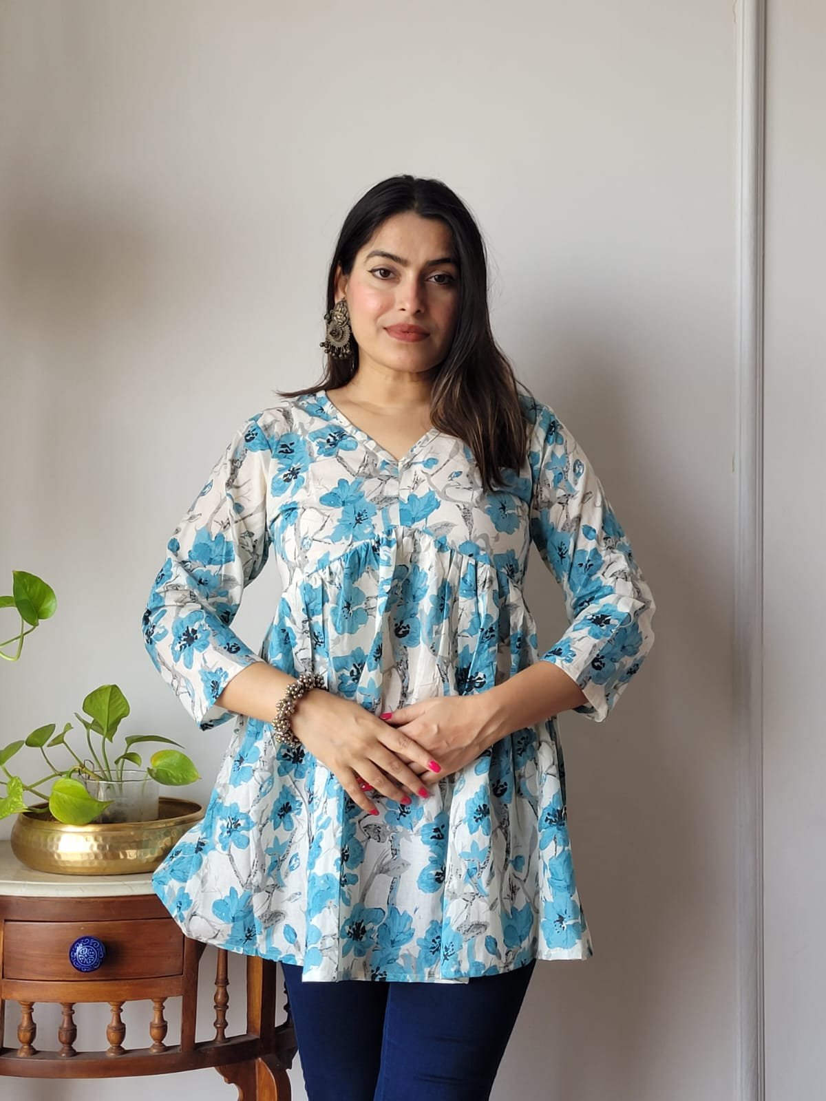 Cotton Printed Top