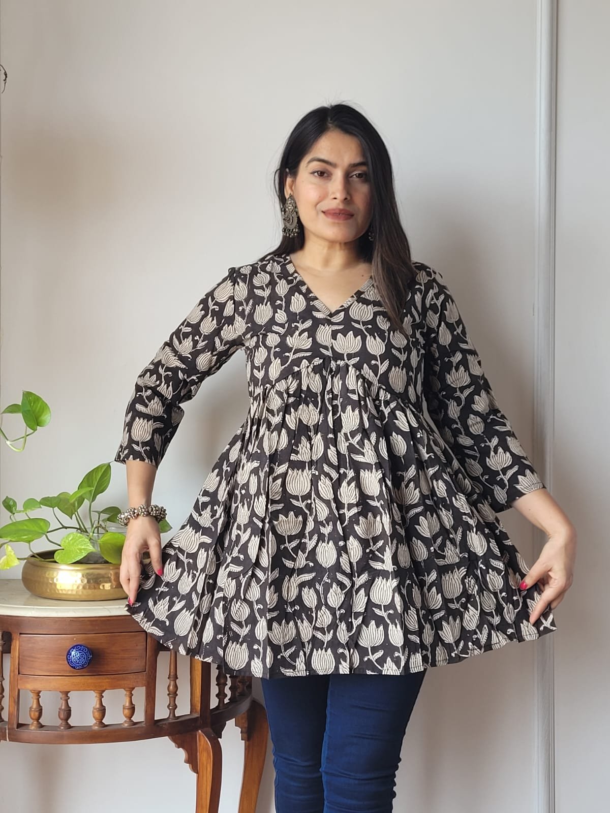 Cotton Printed Top