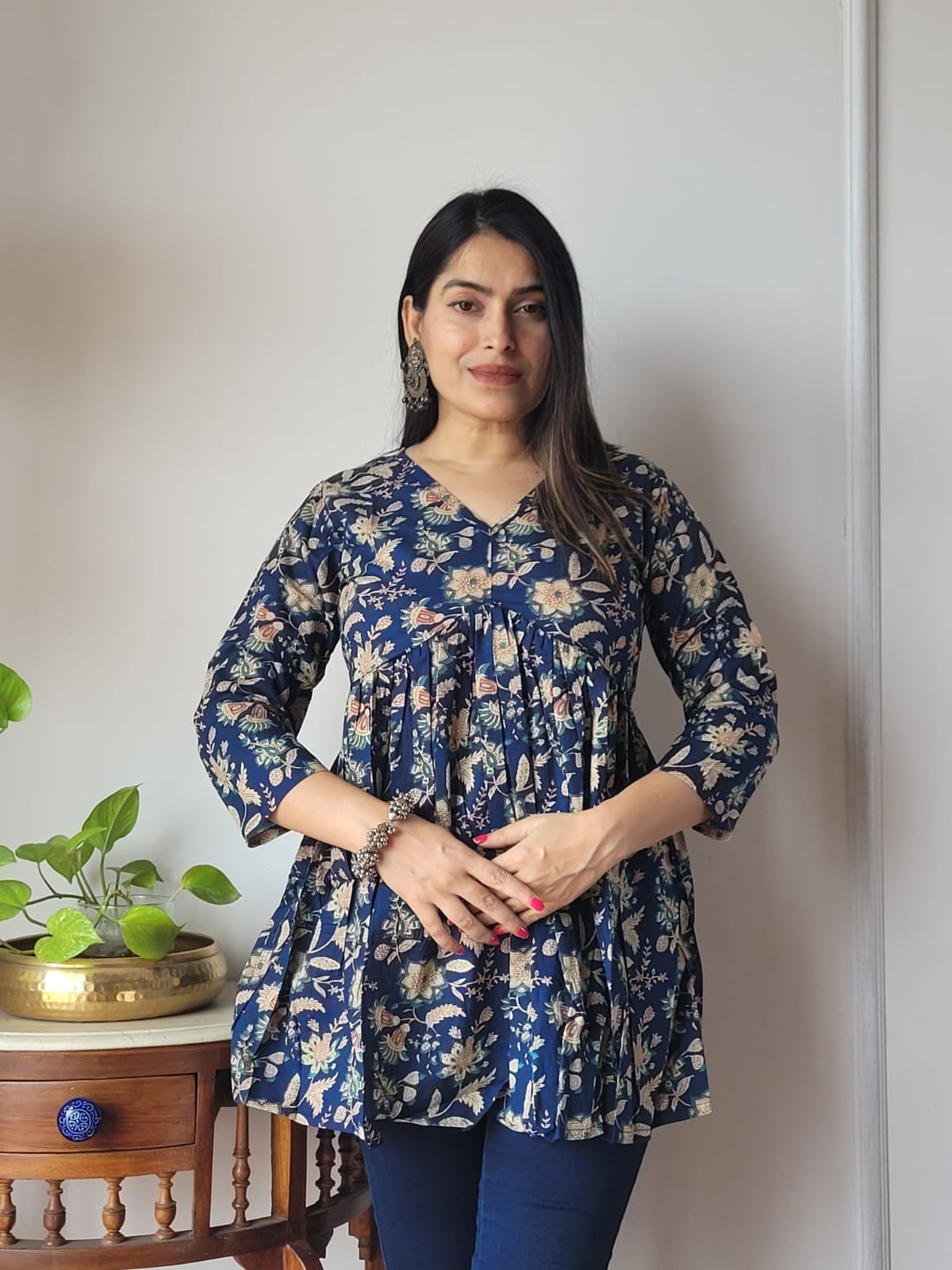 Cotton Printed Top