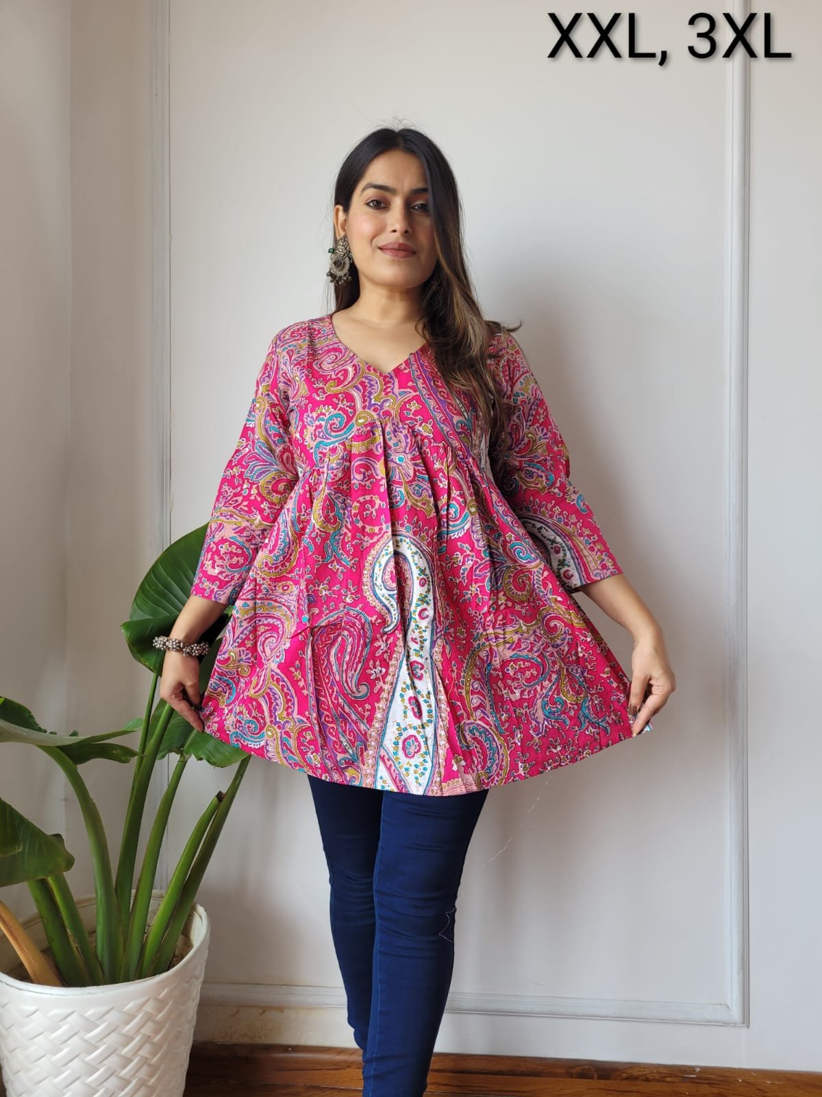 Cotton Printed Top