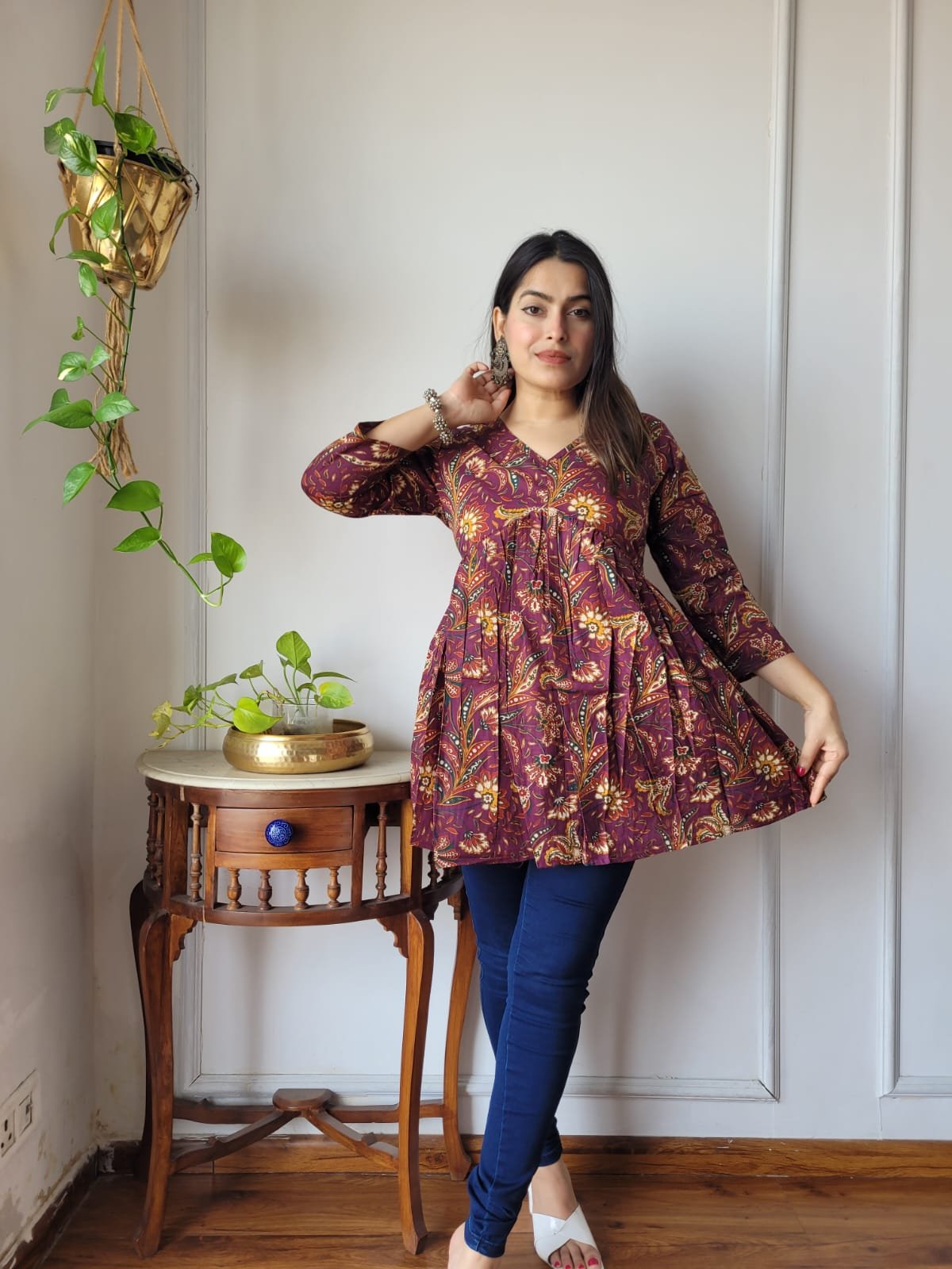 Cotton Printed Top