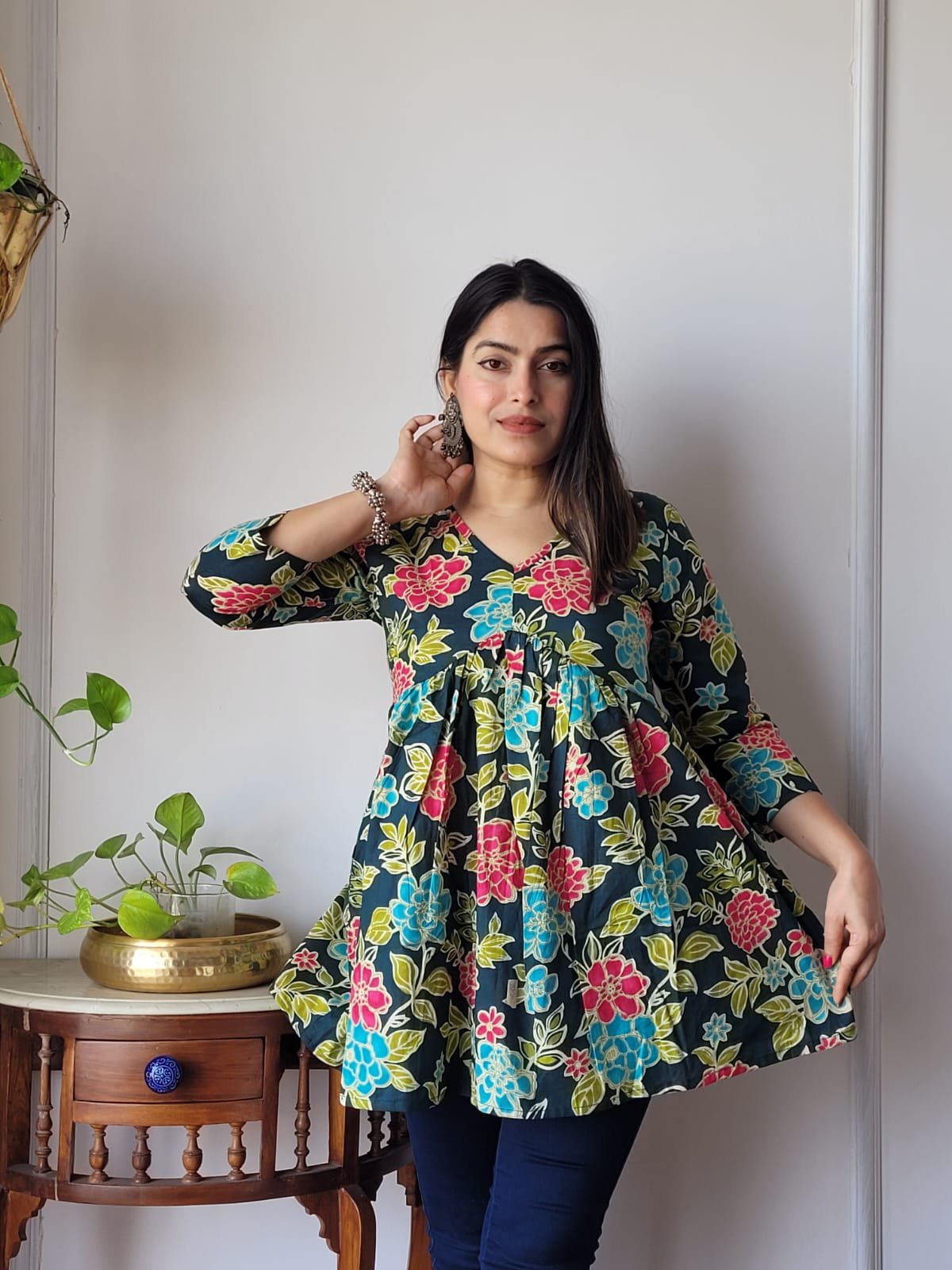 Cotton Printed Top