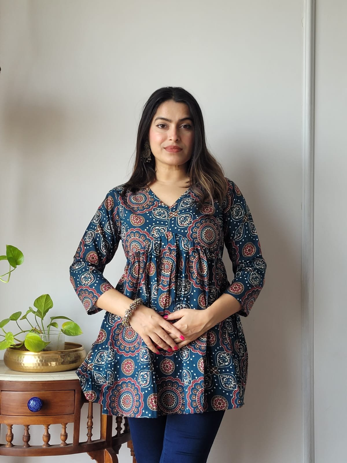 Cotton Printed Top