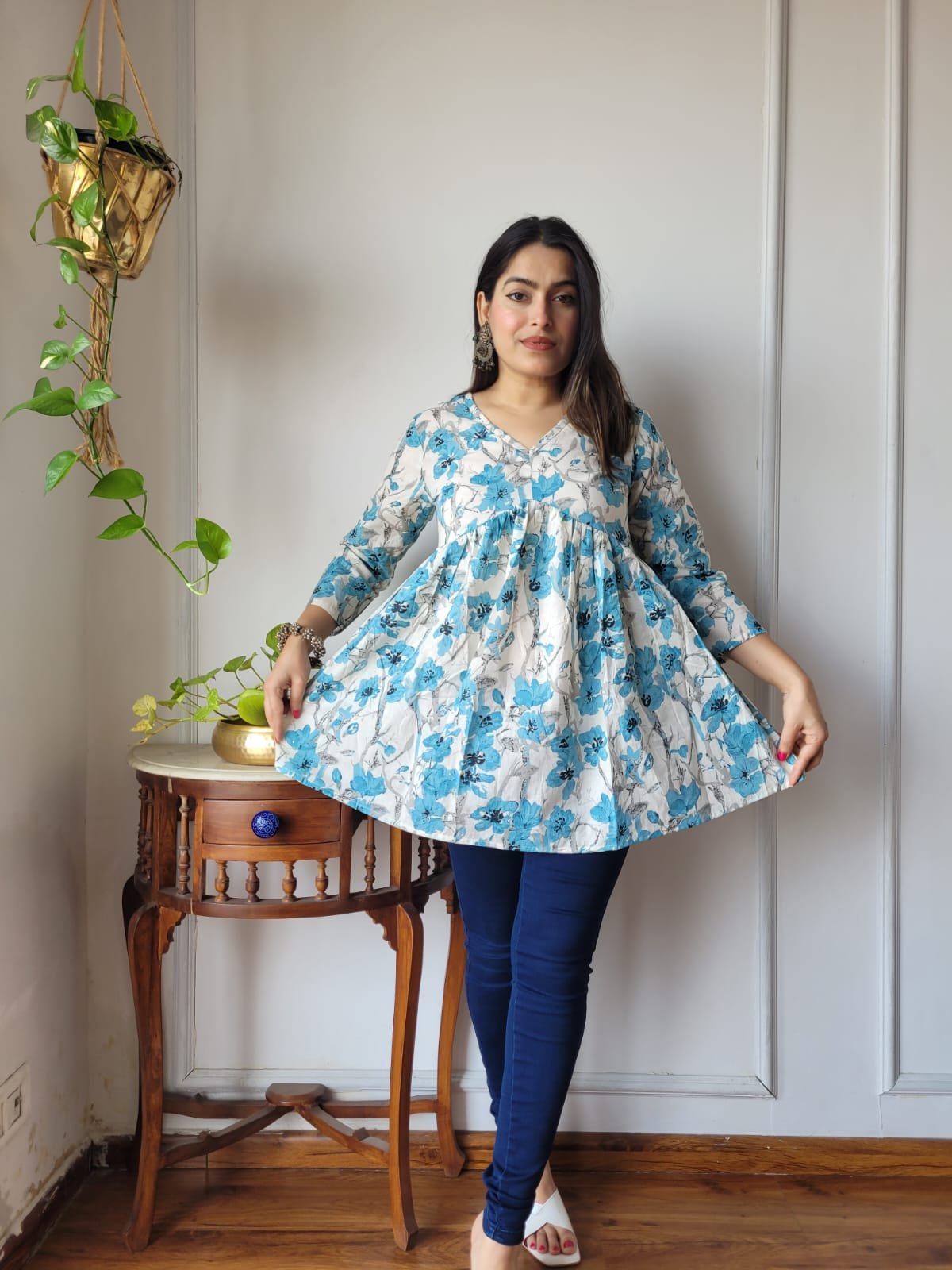 Cotton Printed Top