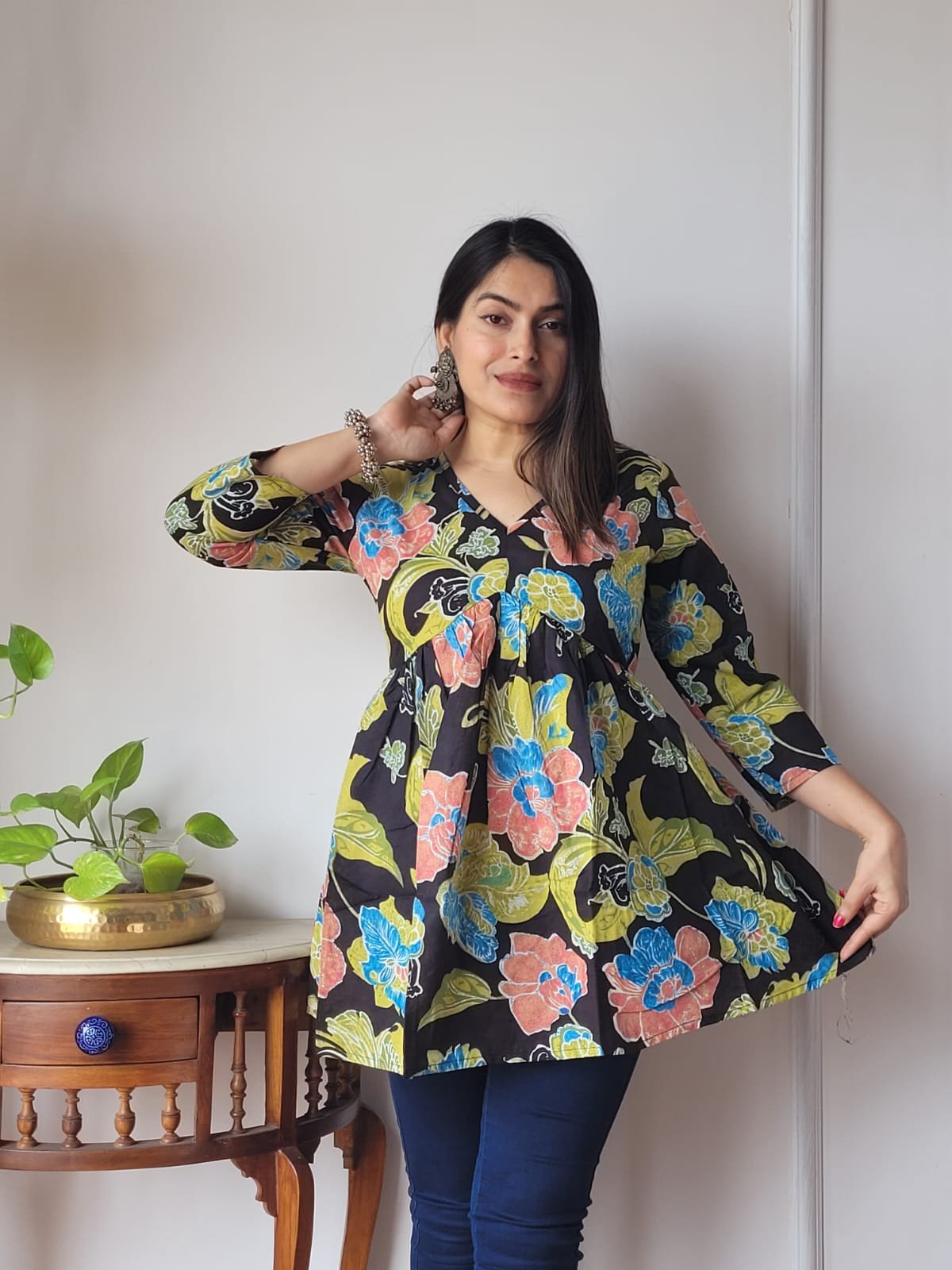 Cotton Printed Top