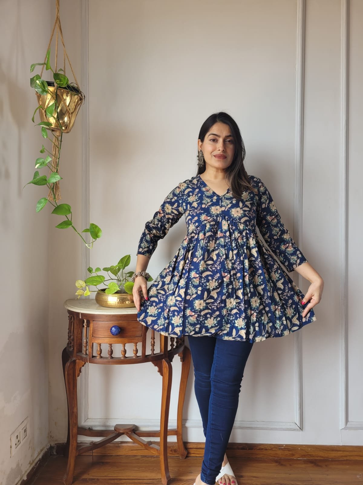 Cotton Printed Top