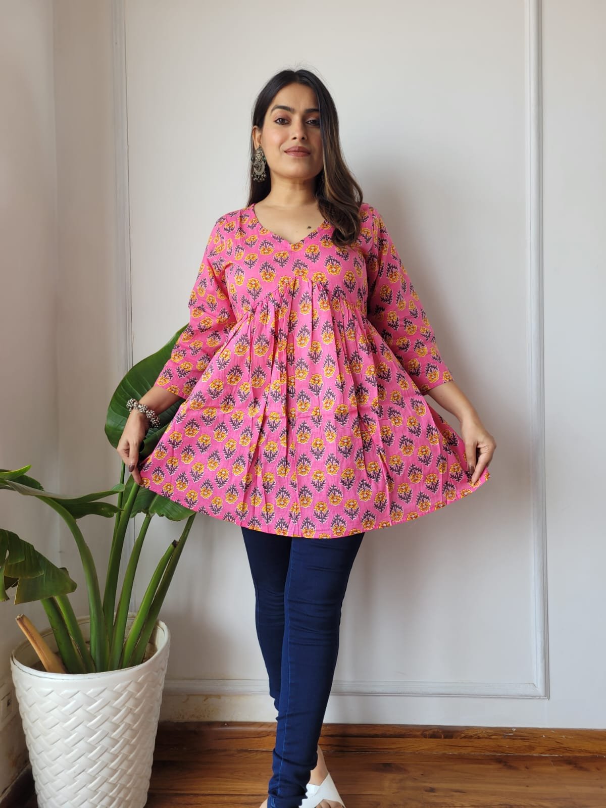 Cotton Printed Top
