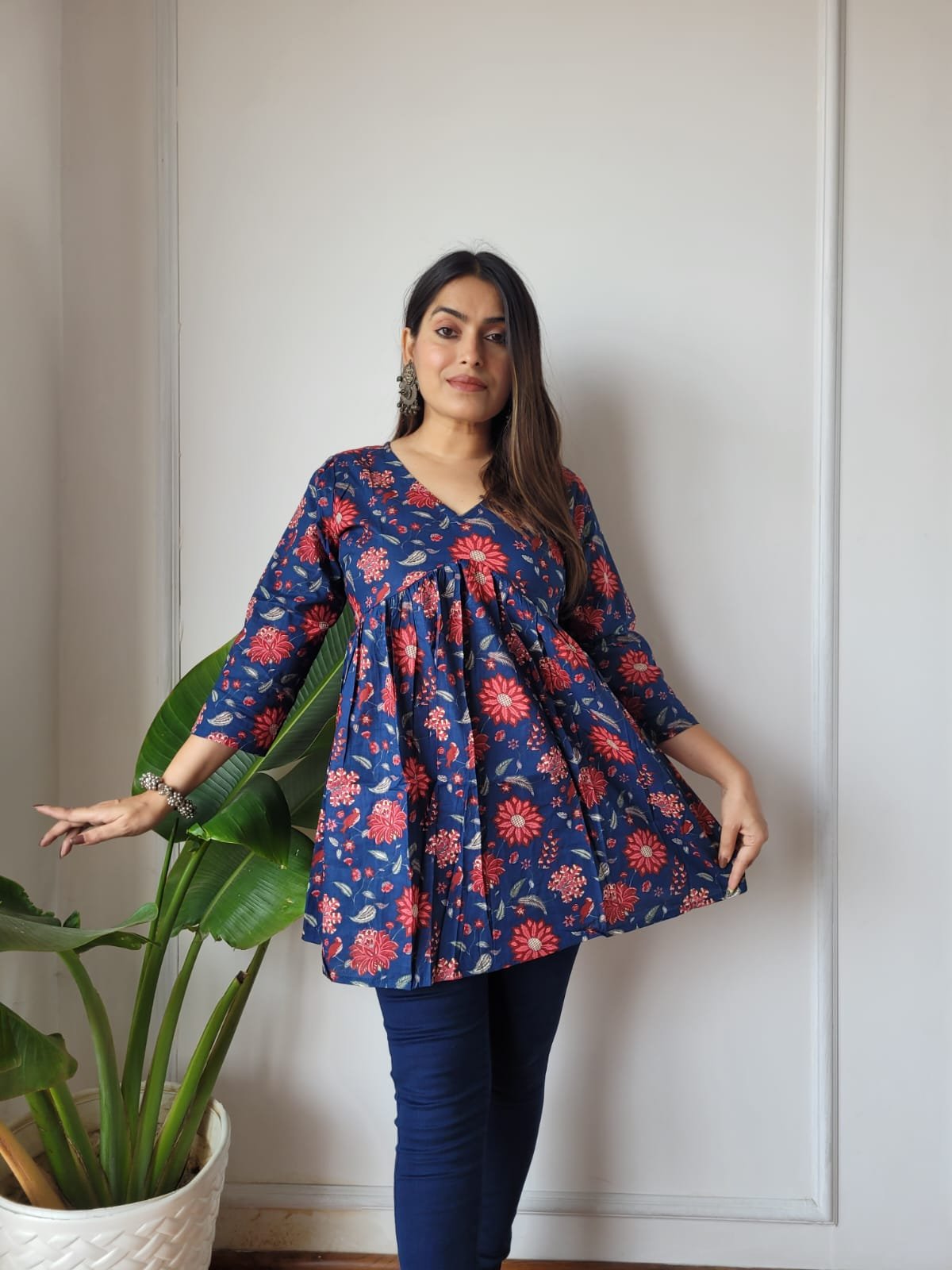 Cotton Printed Top