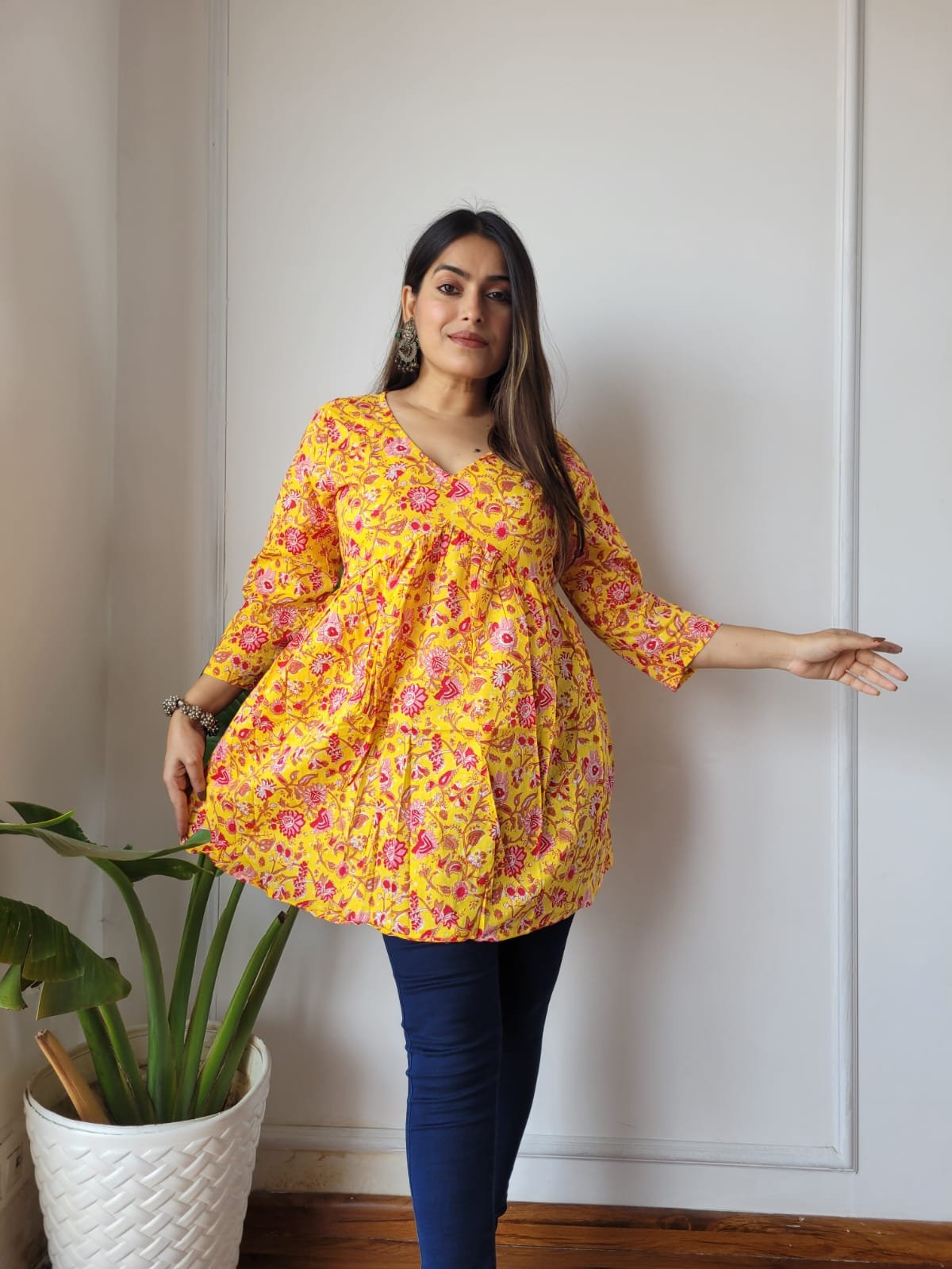 Cotton Printed Top